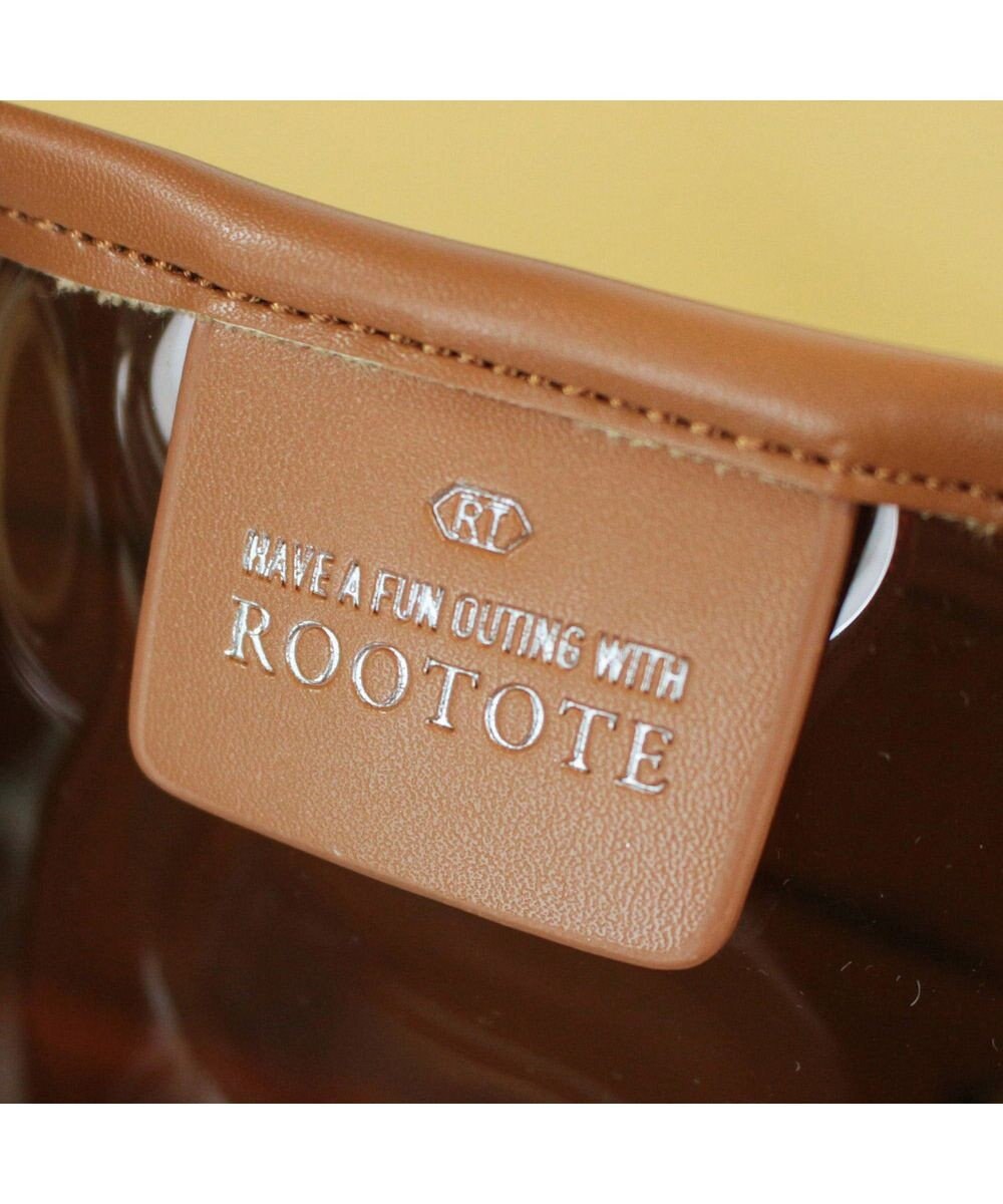 ROOTOTE 3670【仕切り+自立】LT.デリ.パルーティ.クリア-A 