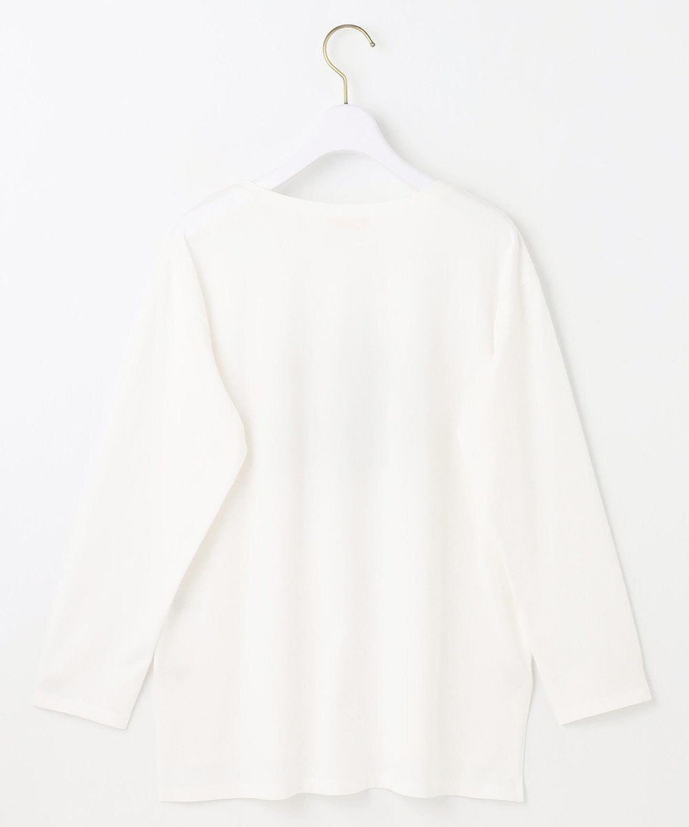 ANY SIS L 【貴島明日香さんコラボ】チュールレイニャード猫 Tシャツ 