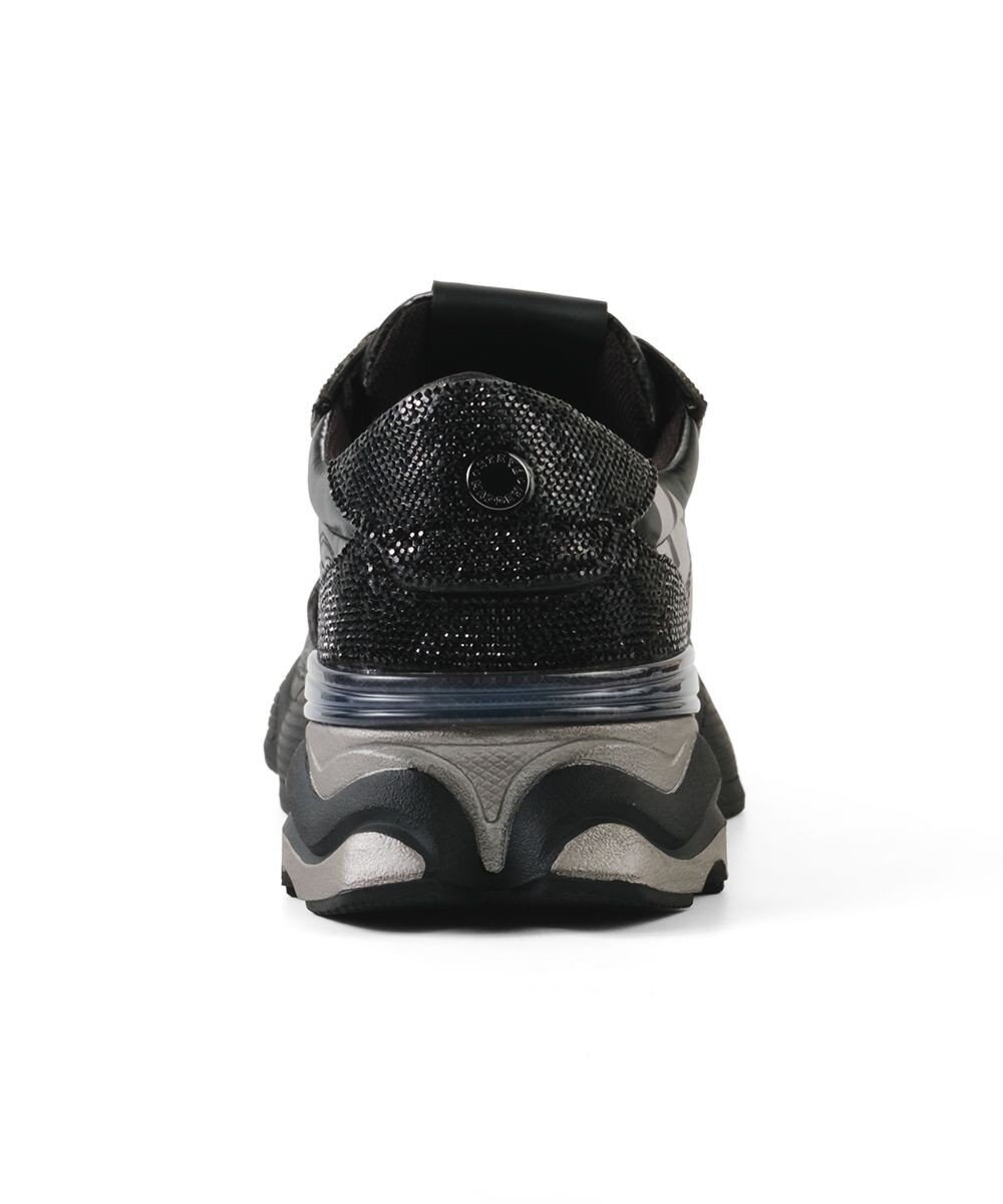 STEVE MADDEN SETBACK-R ラインストーンスニーカー 