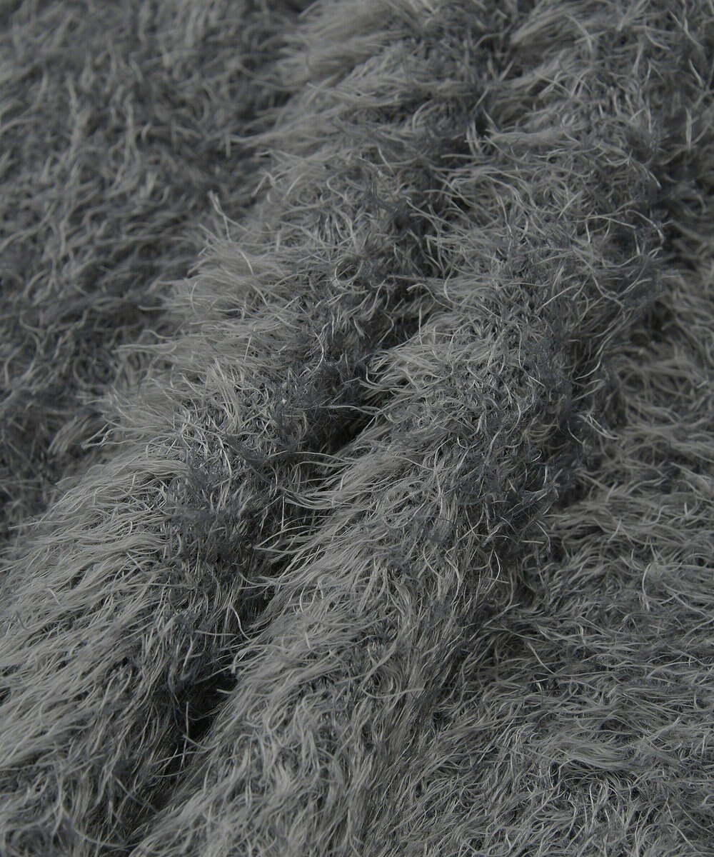 Green Parks シャギーＶネックカーディガン 