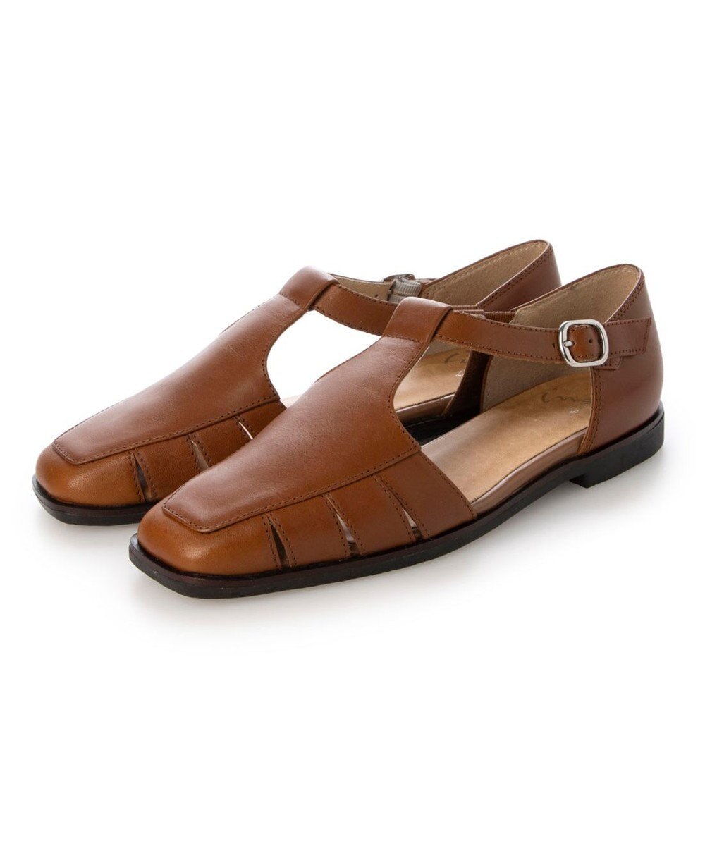 ing <ing>【WEB限定】Tストラップデザインシューズ 