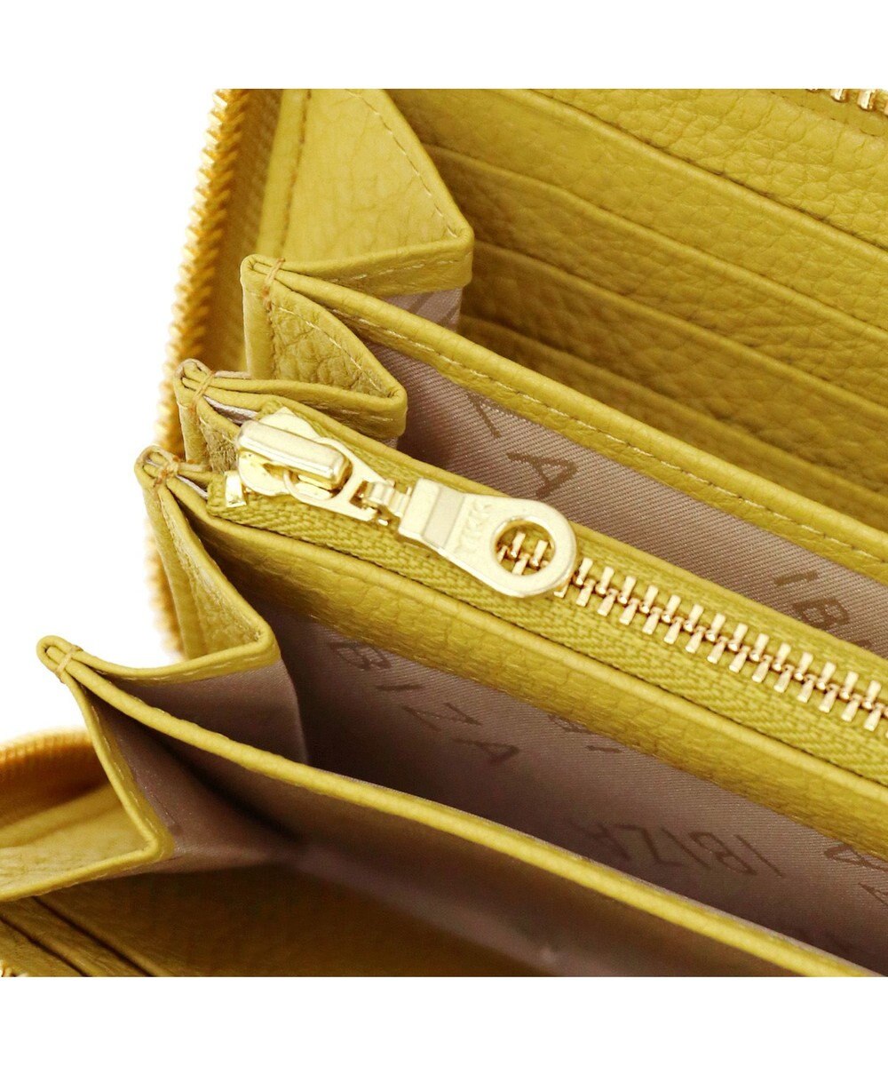 IBIZA 牛革　ラウンドファスナー長財布 