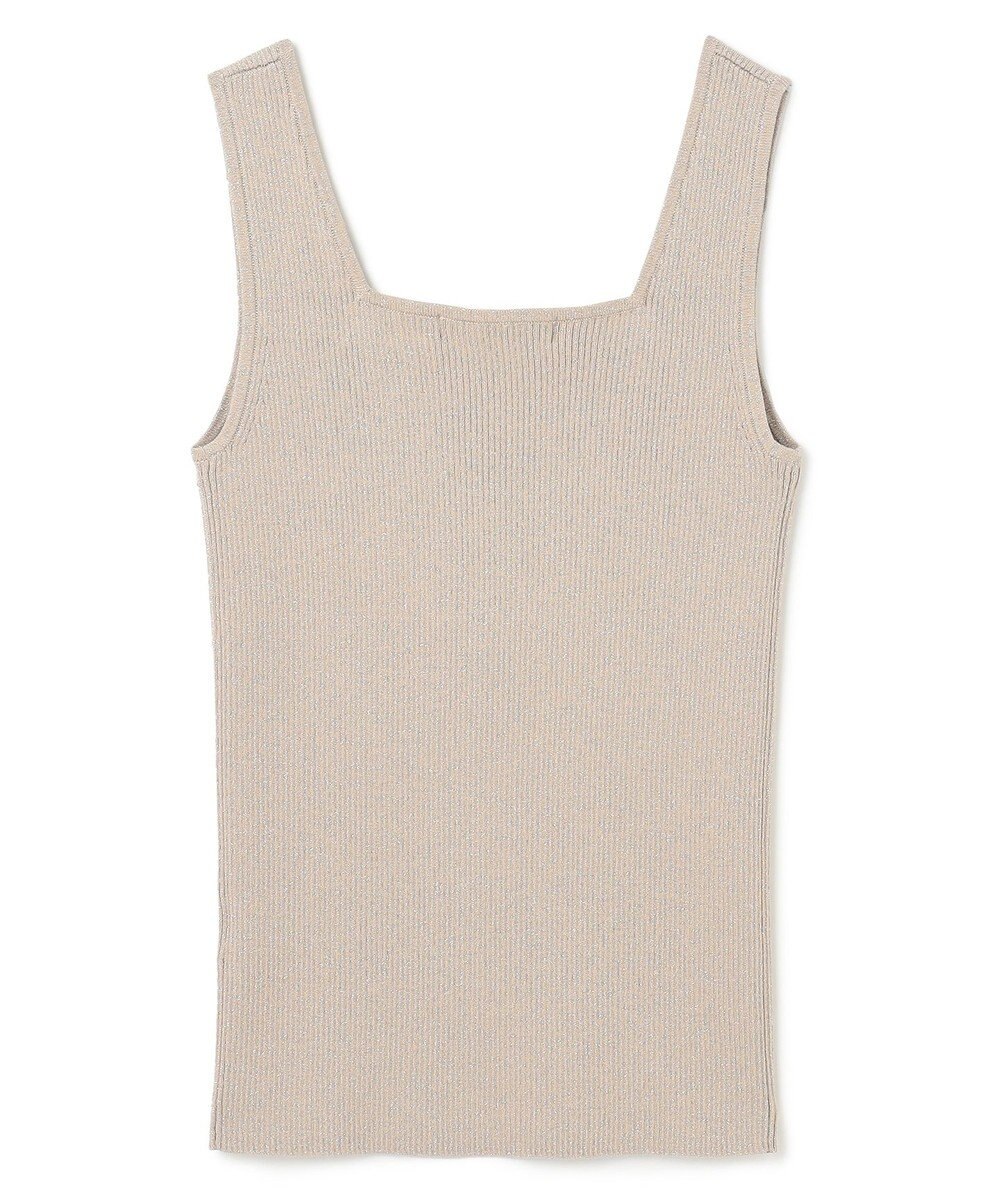 UNFILO ラメリブタンクトップ 