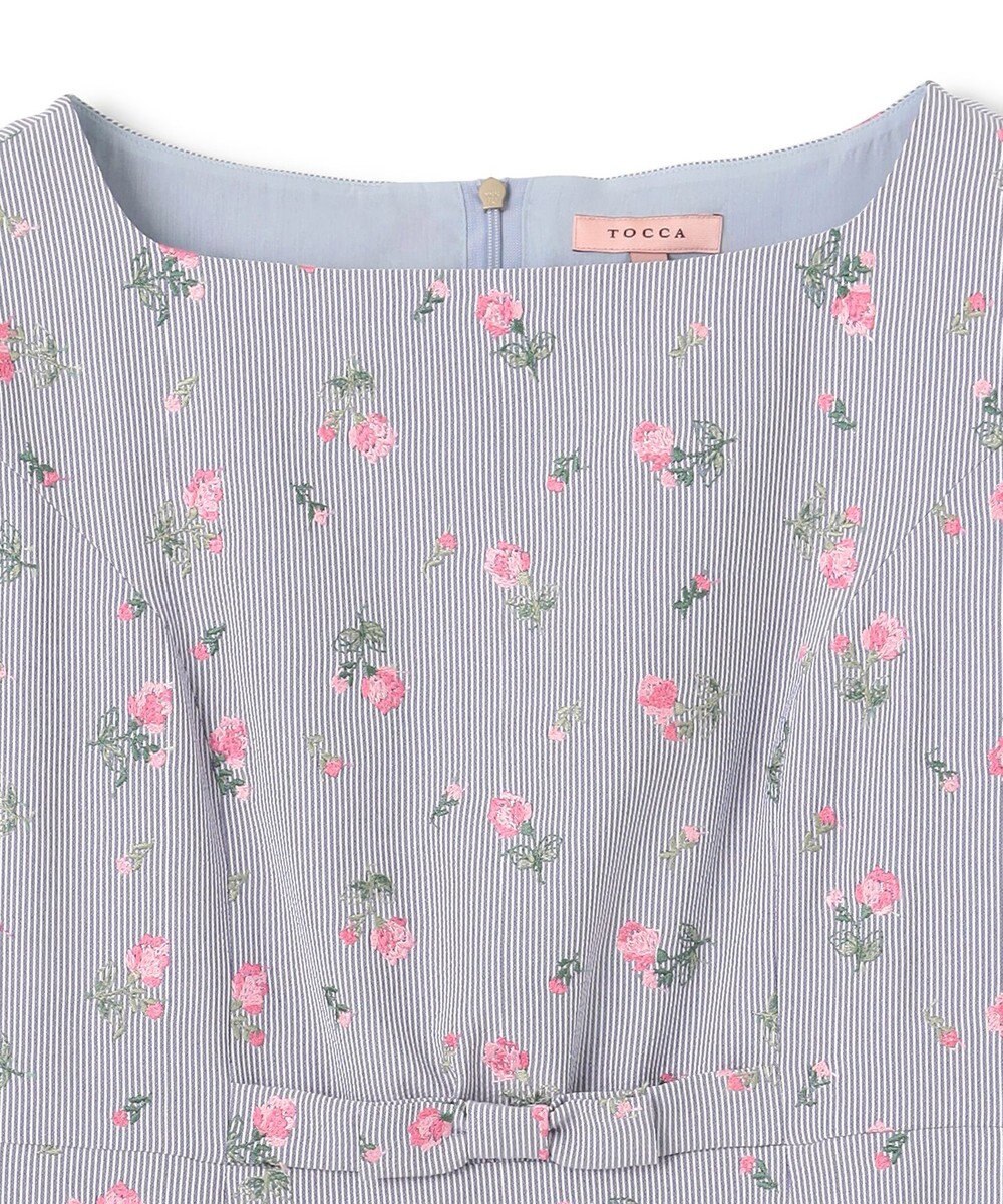 TOCCA 【00サイズあり・吸水速乾・洗える・消臭】BUD OF ROSA ドレス 