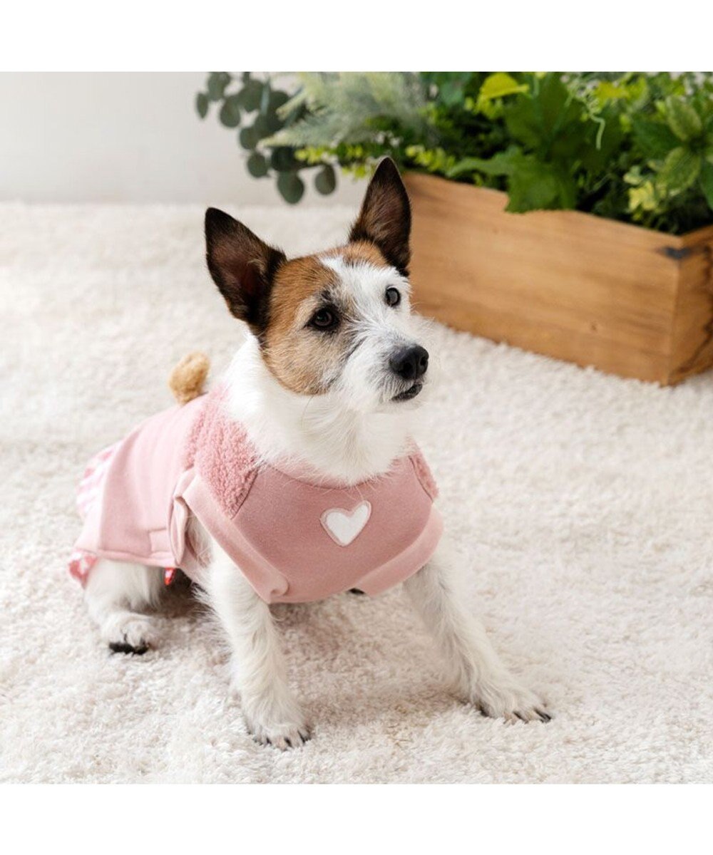 PET PARADISE スヌーピー 脇開きトレーナー 《ピンク》 小型犬 