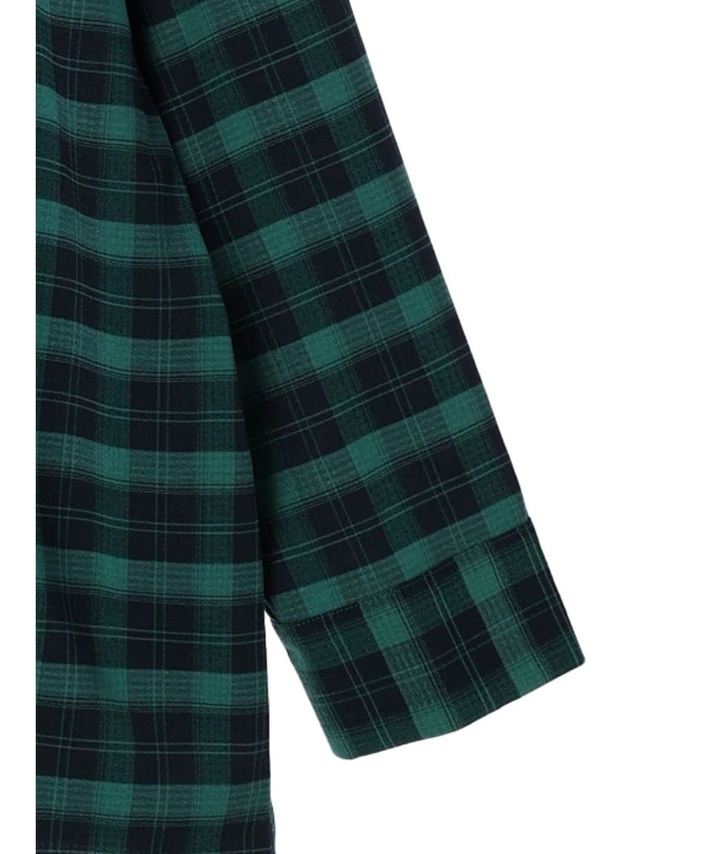 Green Parks ＥＧＯＩＳＴ　チェックロゴシャツチュニック 