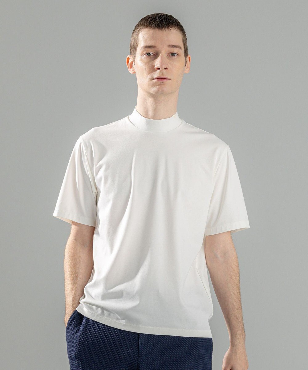 JOSEPH HOMME 【新素材】ハイゲージベアスムース　モックネックカットソー 