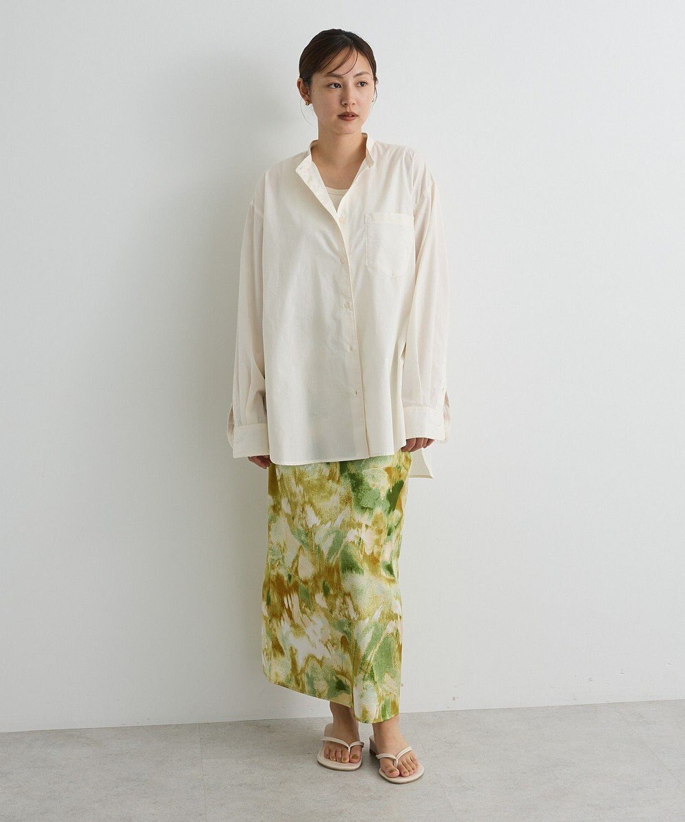 CRAFT STANDARD BOUTIQUE バンドカラーシャツ 