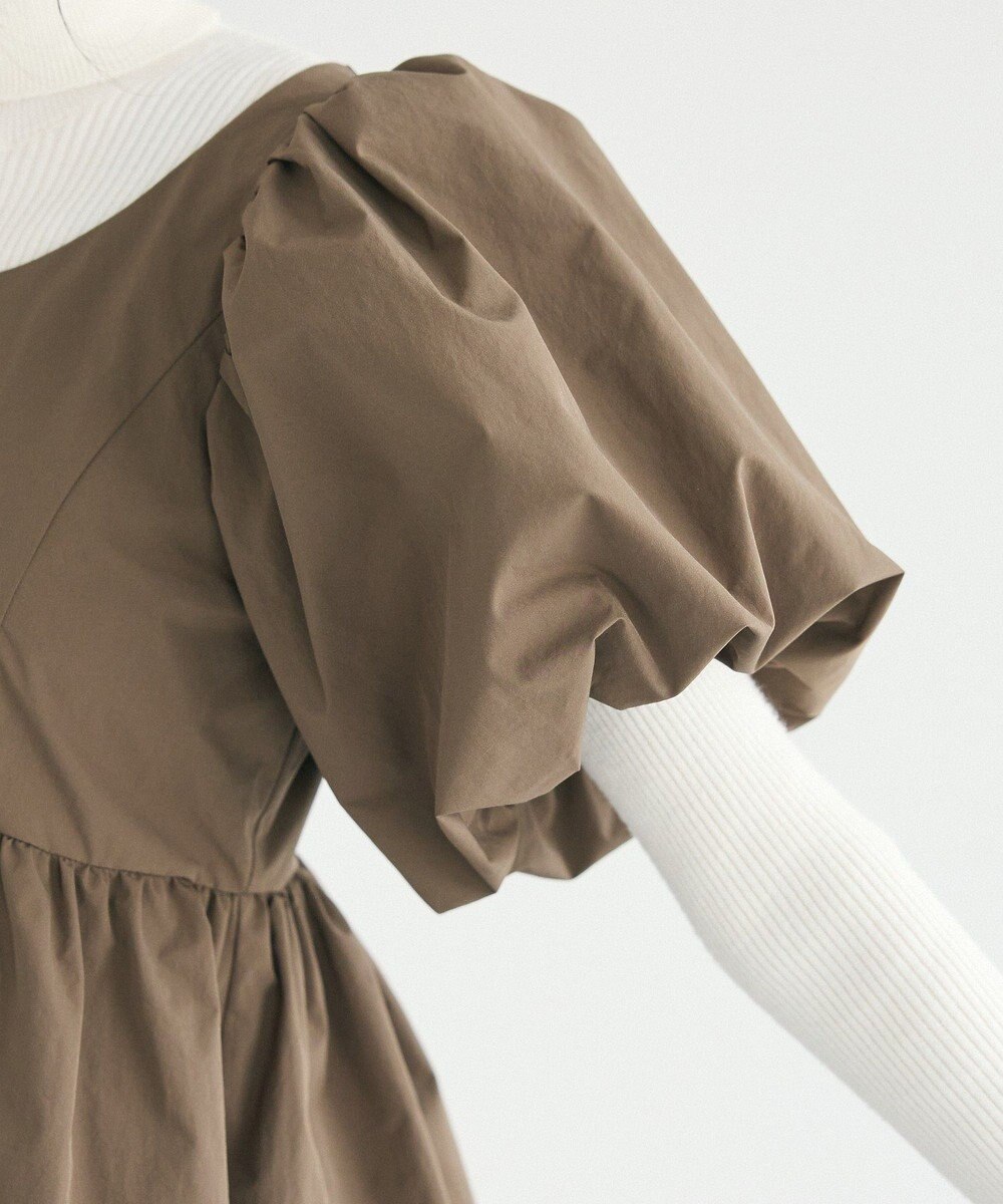 CRAFT STANDARD BOUTIQUE パフスリーブペプラムブラウス 