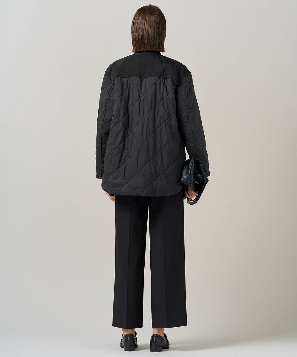 ICB L 【リバーシブル着用可能】 リバーシブルキルト ミドル丈コート 