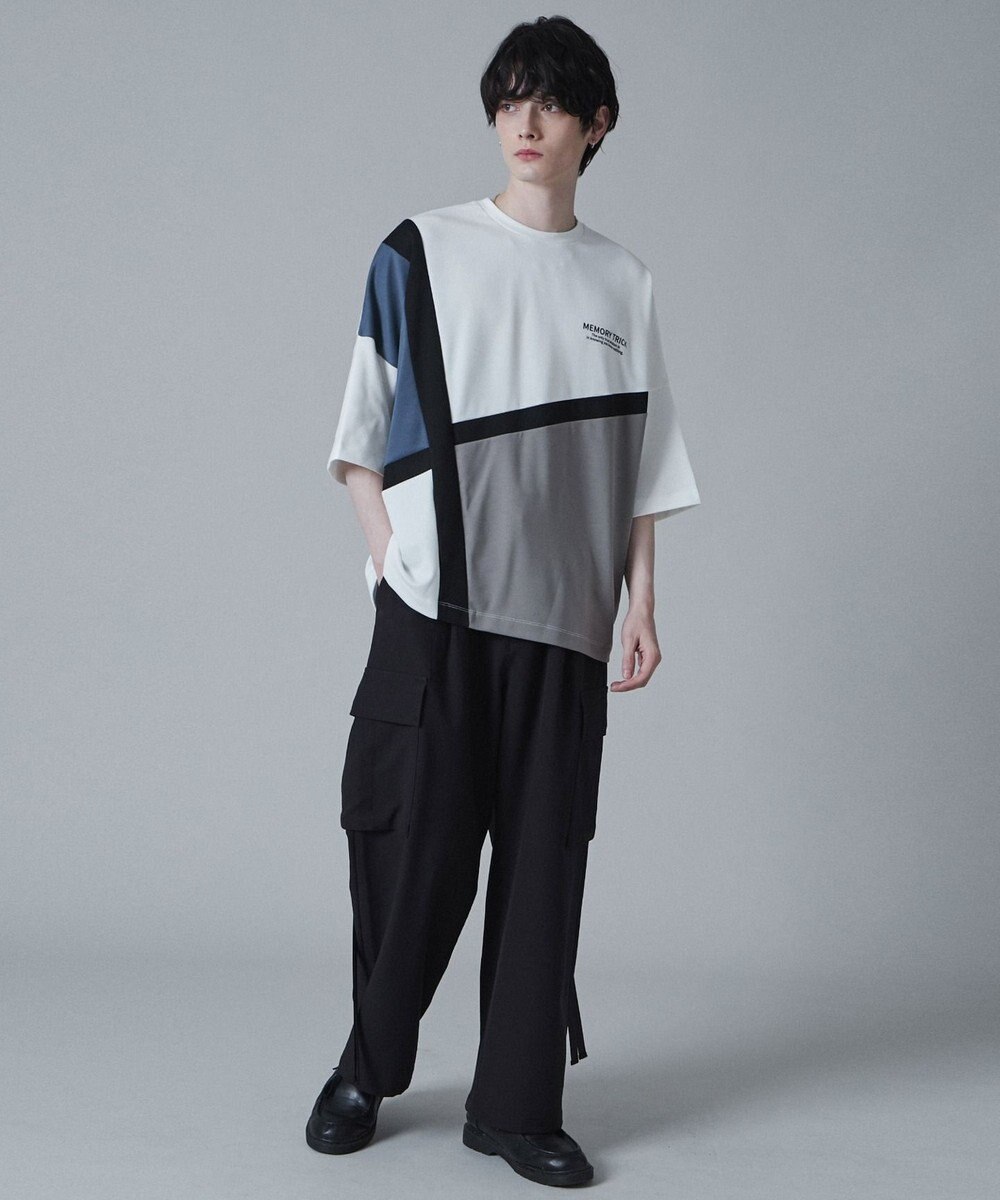 WEGO ドルマンポンチカラーブロックT（S） 