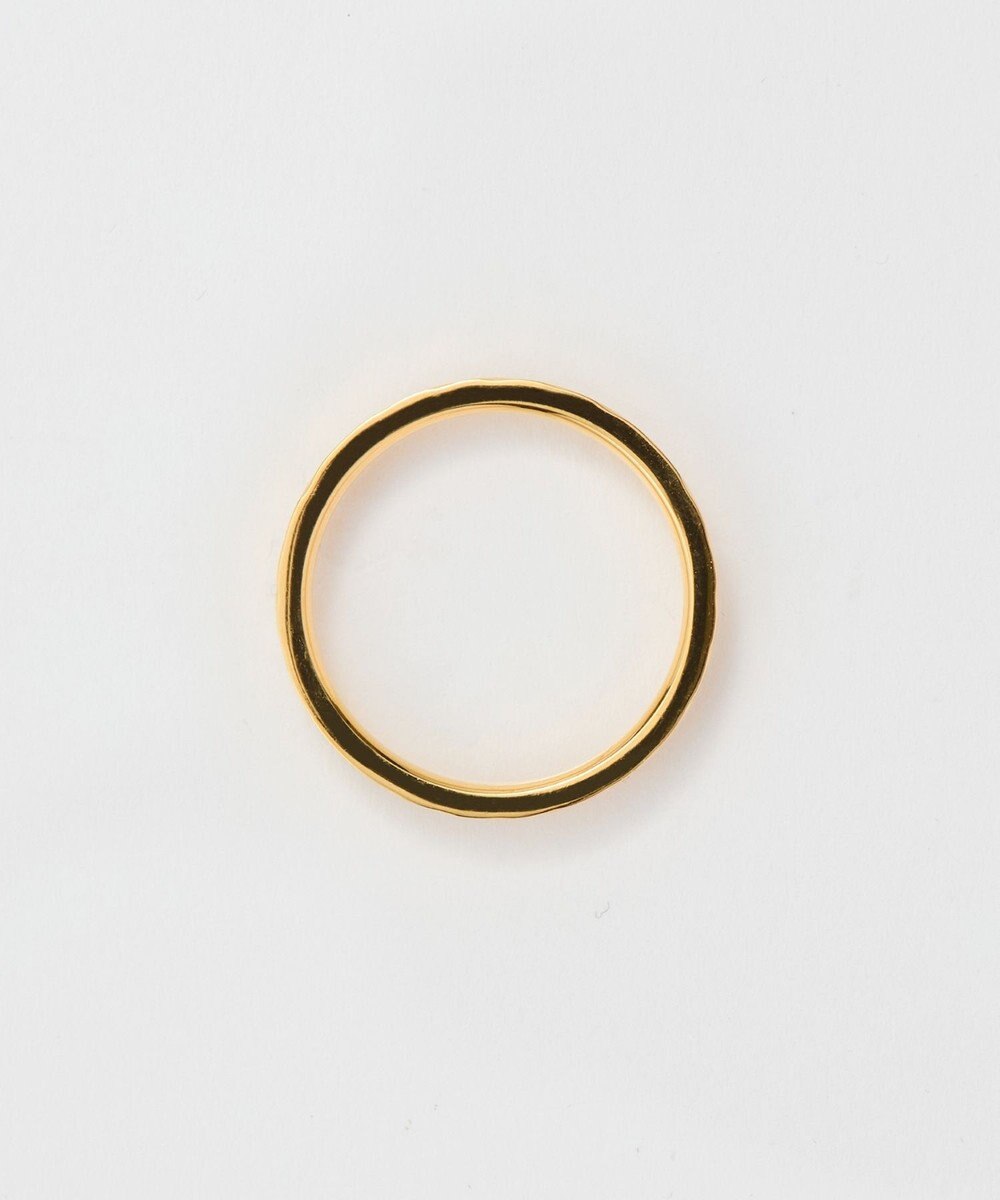 Phoebe 【金属アレルギー対応】メタルリーフカットリング　ゴールド　9号/11号/16号　サージカルステンレス 