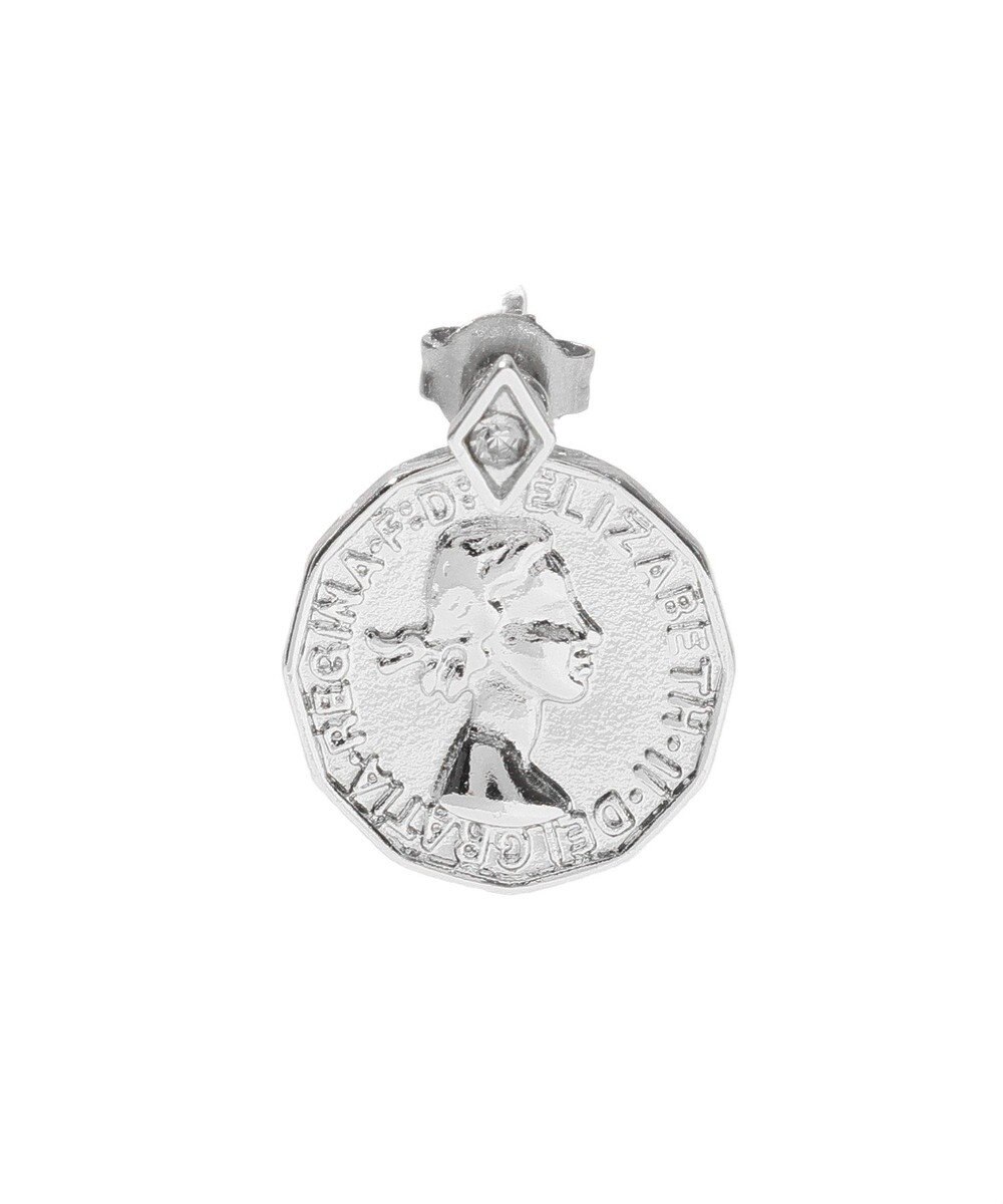 earth music&ecology ２WAYコインビジューピアス 