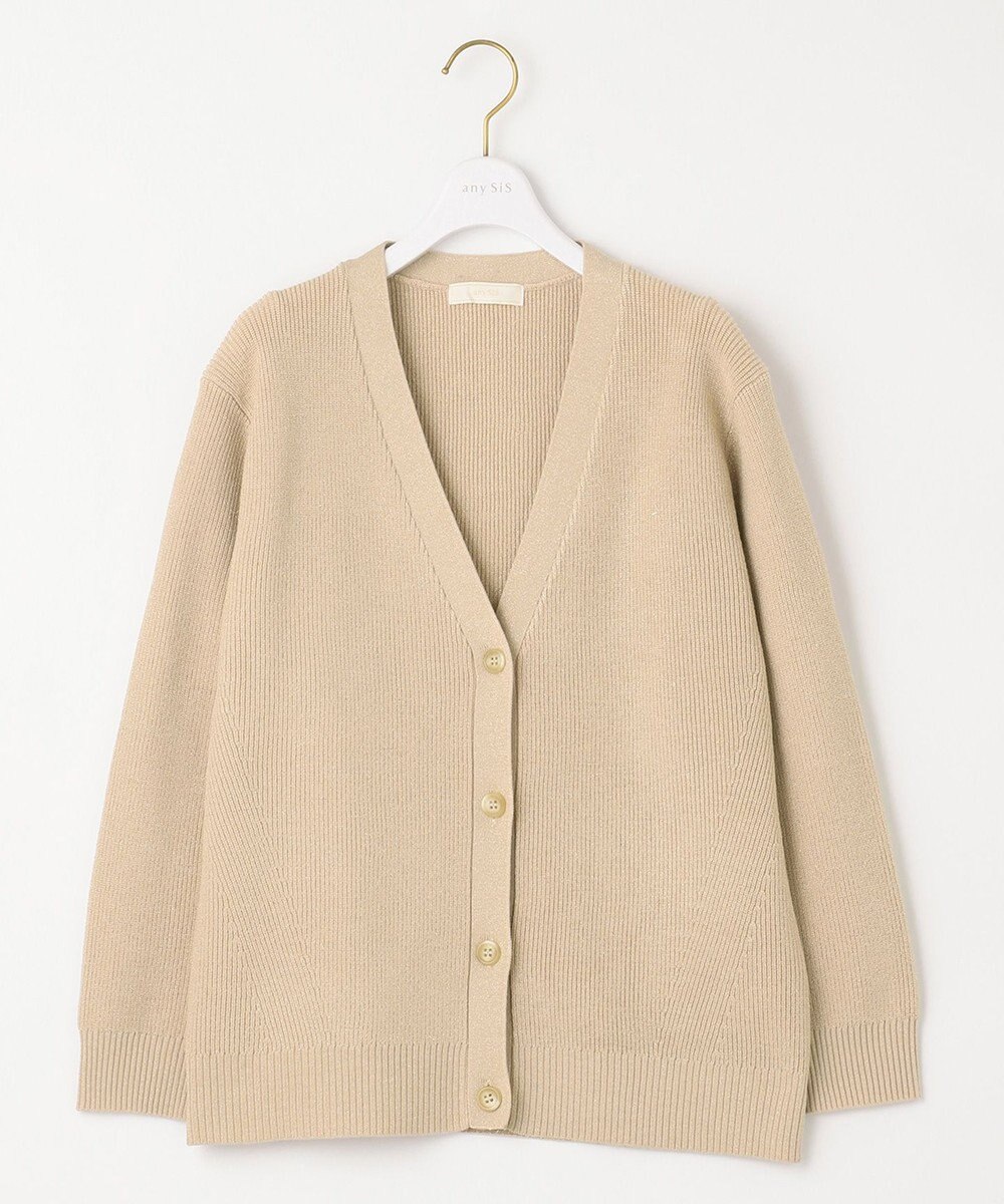 ANY SIS 【洗える】彩色兼美 カーディガン 