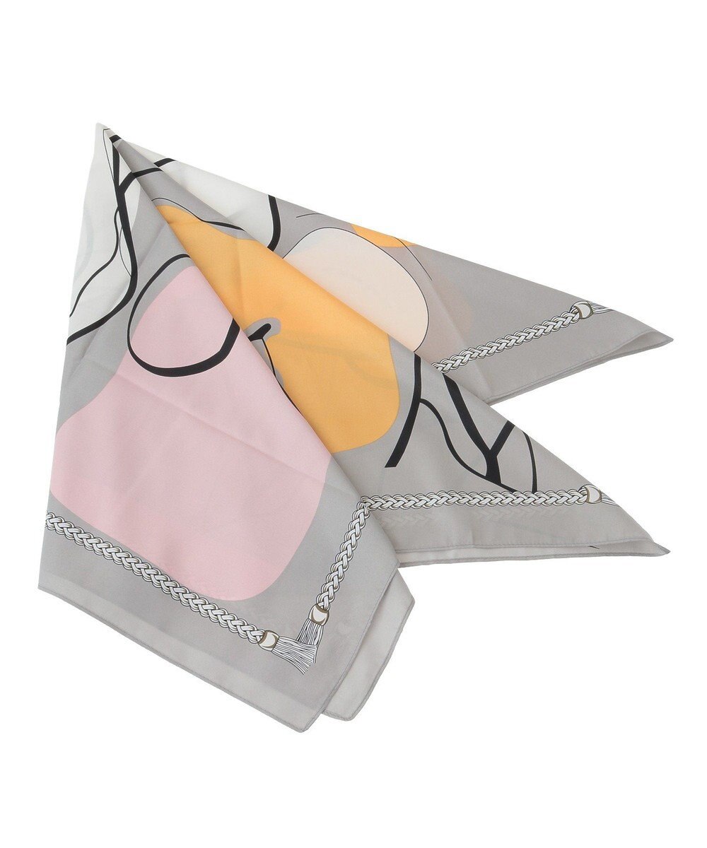 Green Parks ・モダンパターンスカーフ　９０×９０ 