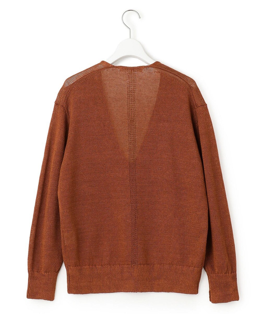 23区 S 【CLASSY.6月号掲載/洗える】ピュアリネンバルキー Vネックニット 