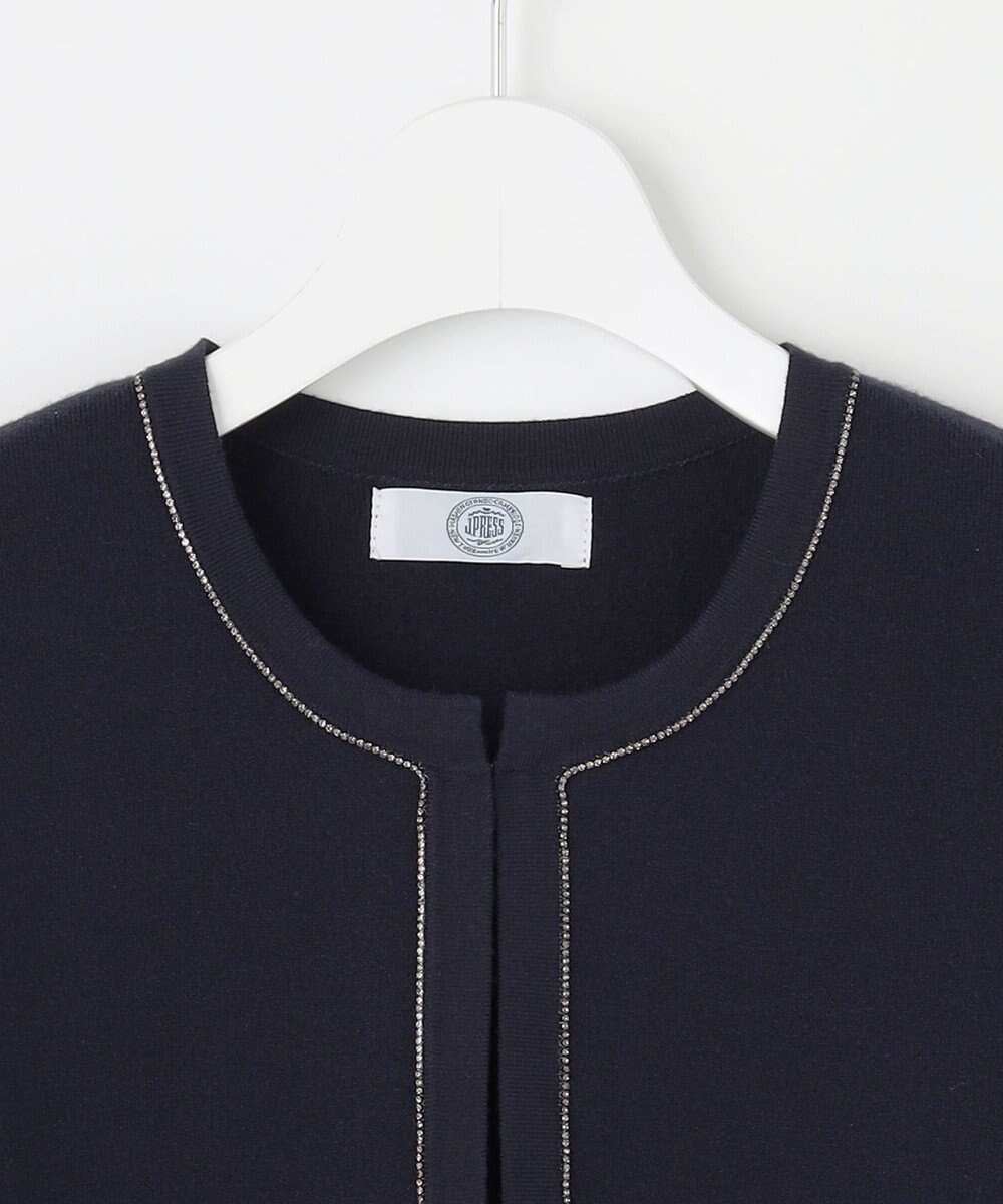 J.PRESS LADIES 【洗える】DECOR ニット ジャケット 