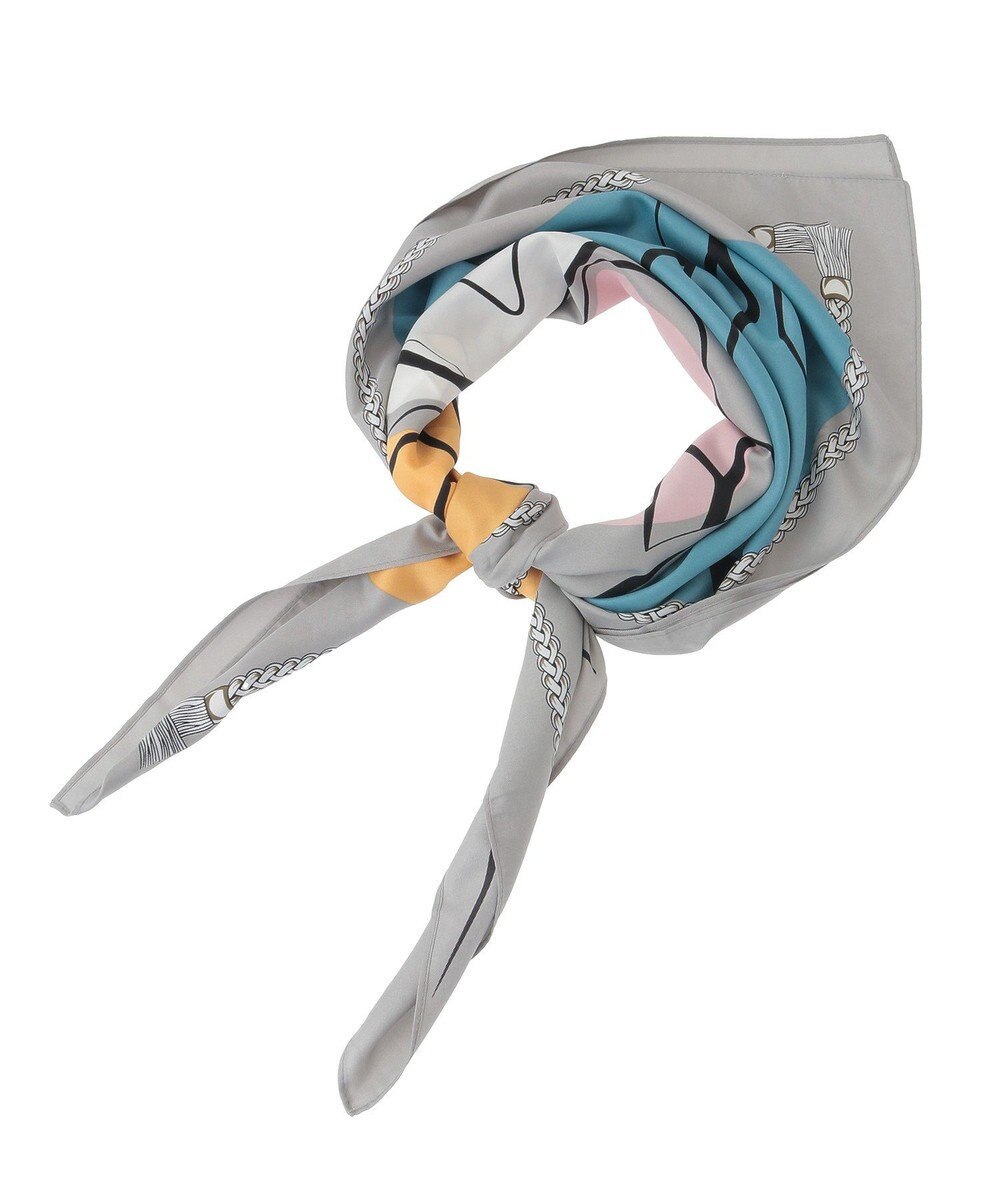 Green Parks ・モダンパターンスカーフ　９０×９０ 