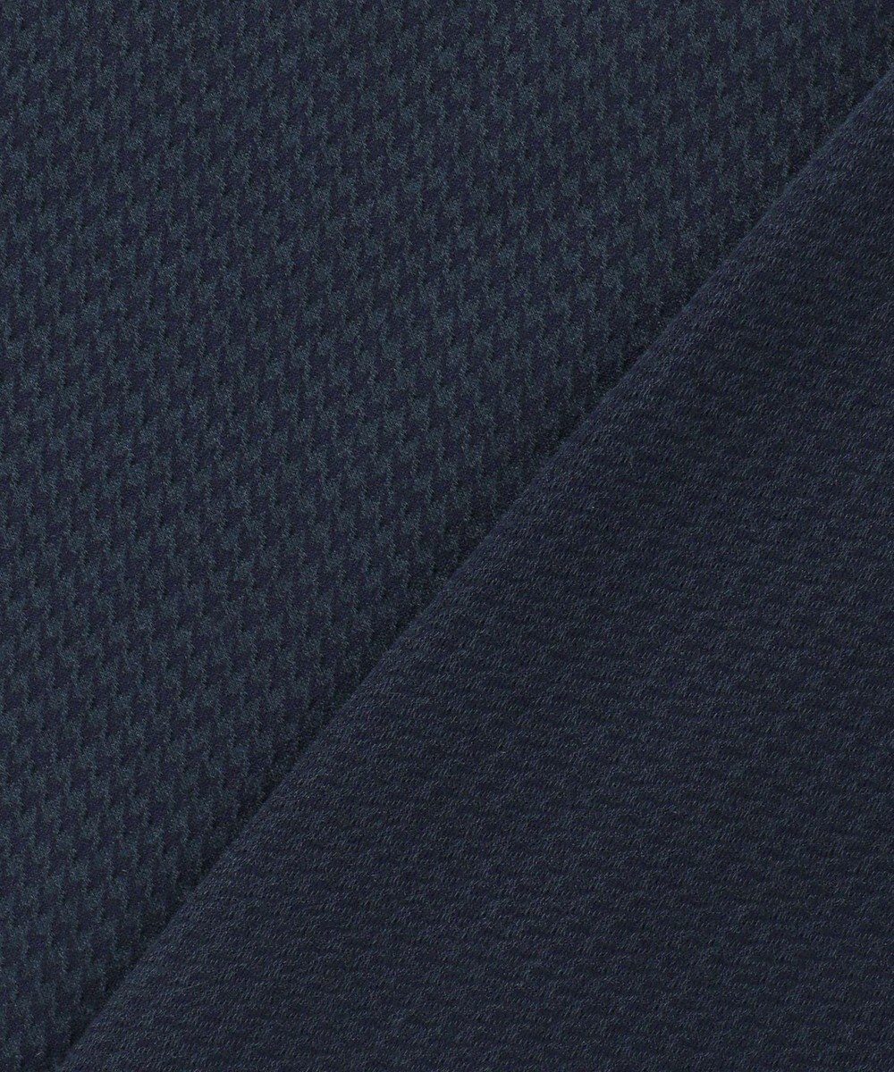 JOSEPH ABBOUD 【オーガニックコットン使用・MADE IN JAPAN】千鳥ジャカード Tシャツ 