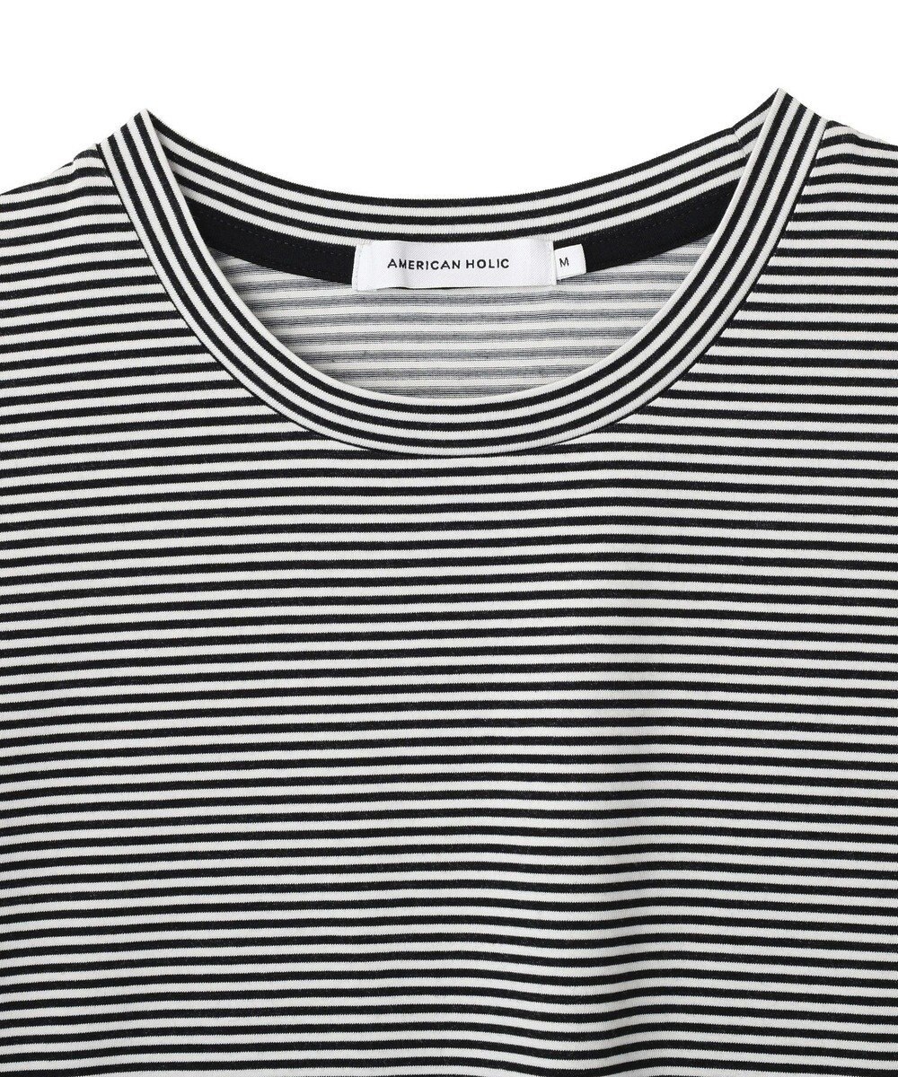AMERICAN HOLIC 裾ラウンドＴシャツ 