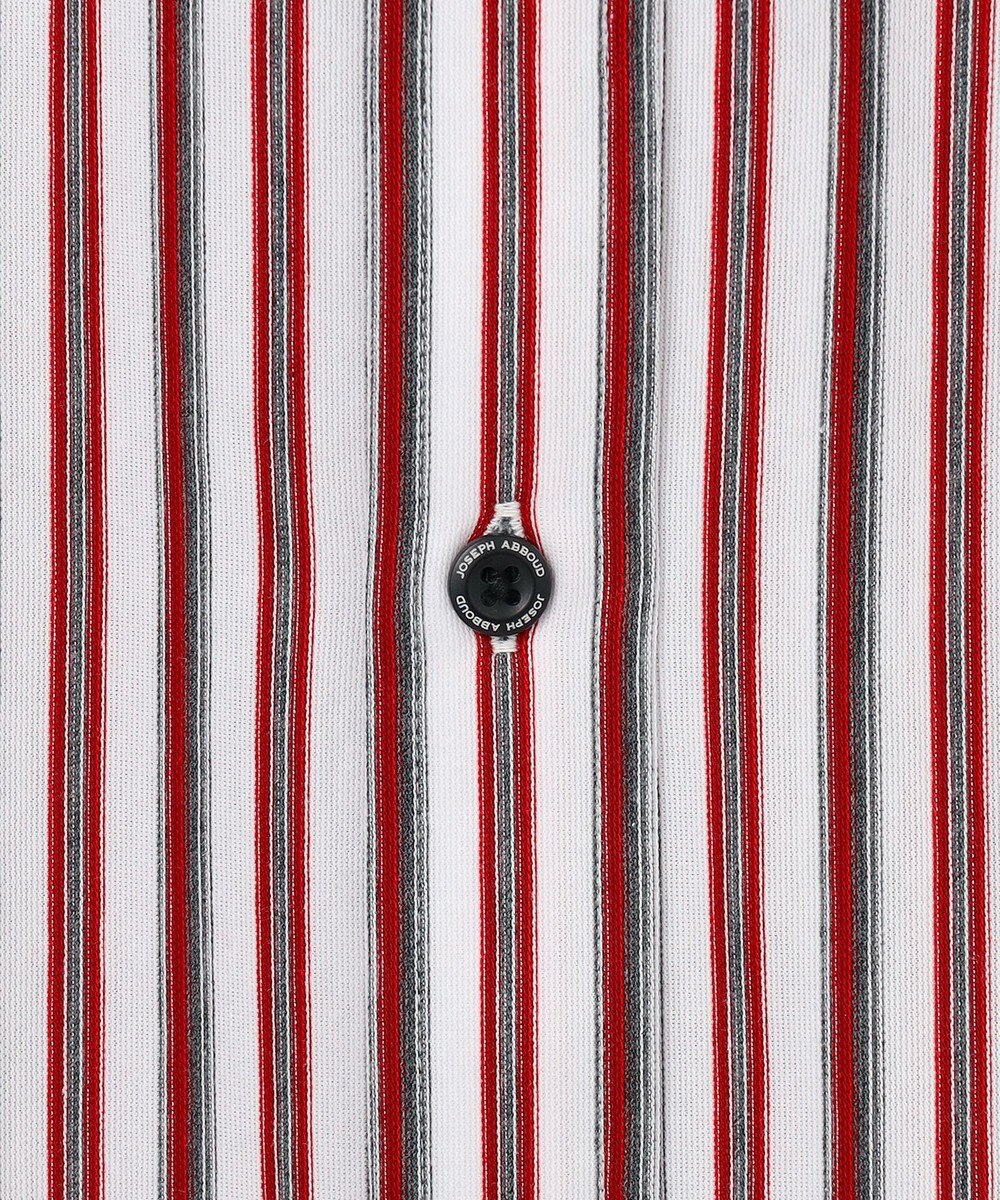 JOSEPH ABBOUD 【ストレッチ・イージーケア】ジャージーストライプシャツ 
