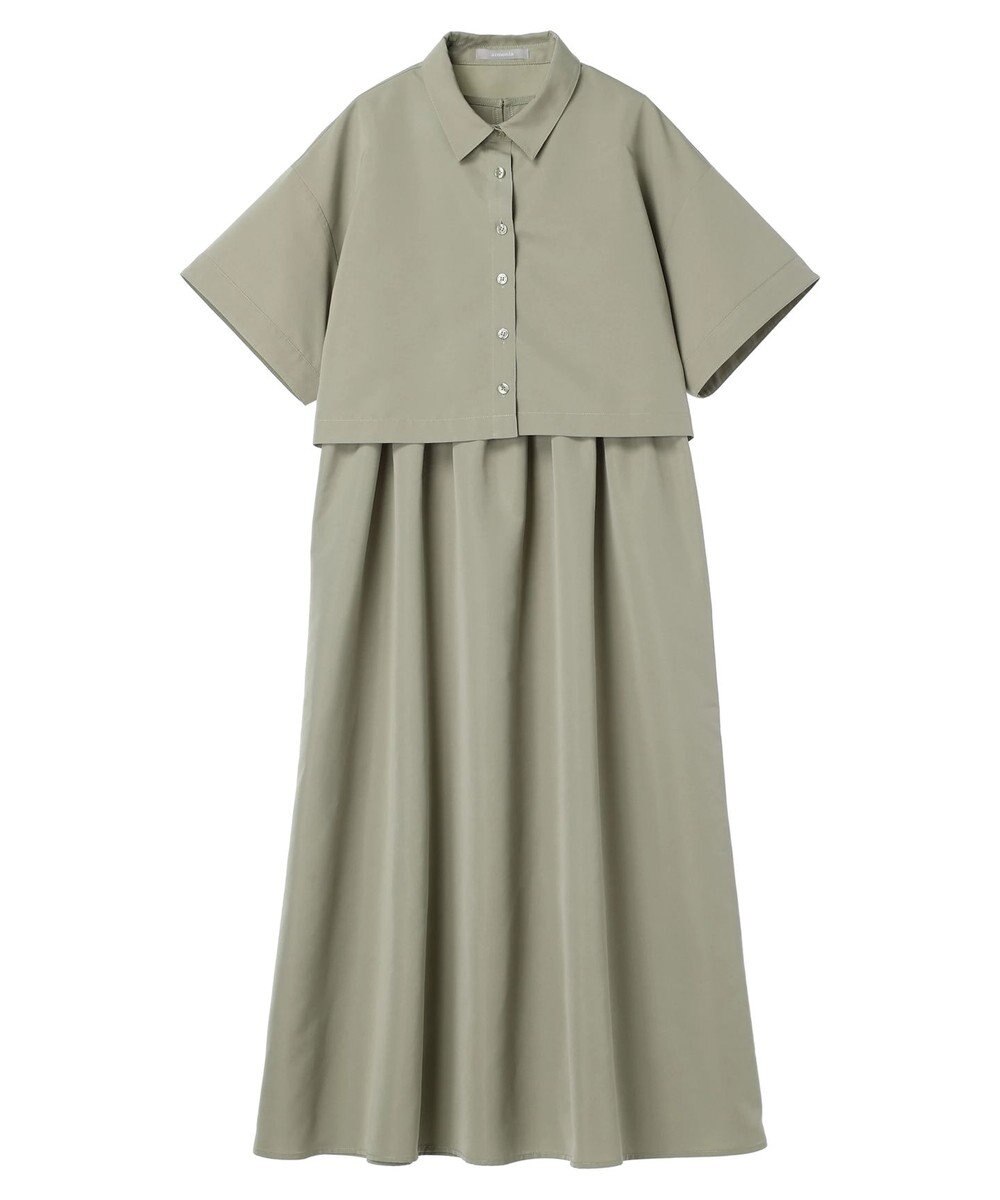 Green Parks armonia．ＳＥＴ２点　シャツワンピース 