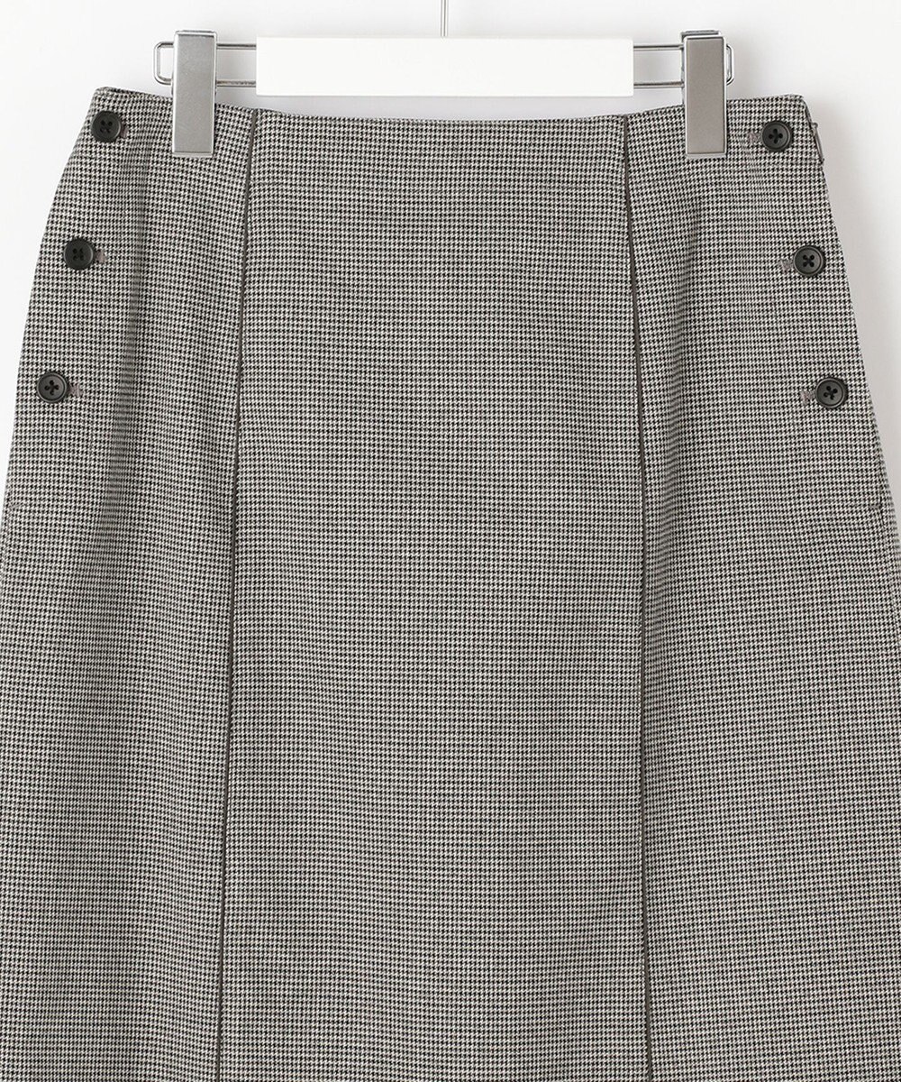 J.PRESS LADIES L 【洗える】Mixツイードチェック スカート 