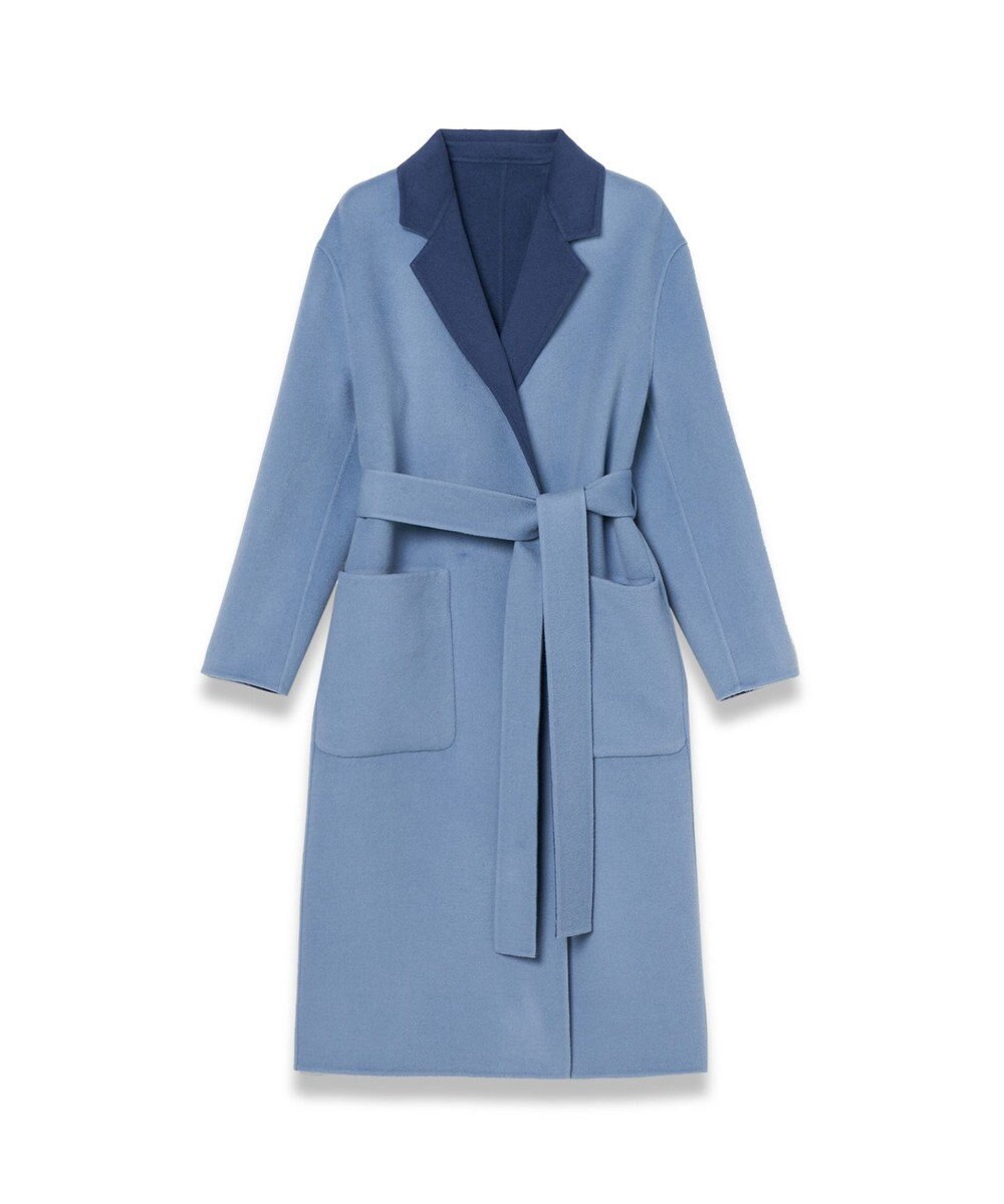 JOSEPH ダブルフェイスリバーシブル　ロングコート 