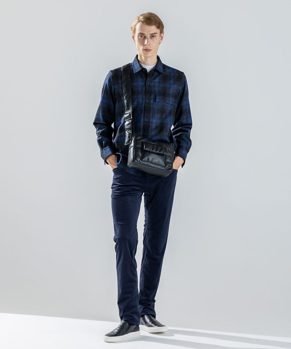 JOSEPH HOMME 新型【軽量/撥水】シンセティックソフトレザー　ワンショルダーバッグ Sサイズ 