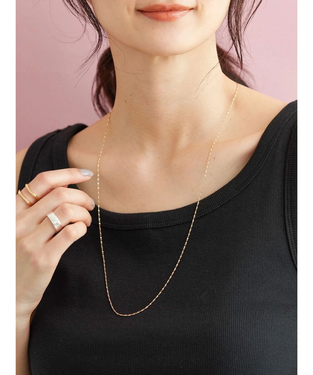 AMERICAN HOLIC ツイストチェーンロングネックレス 