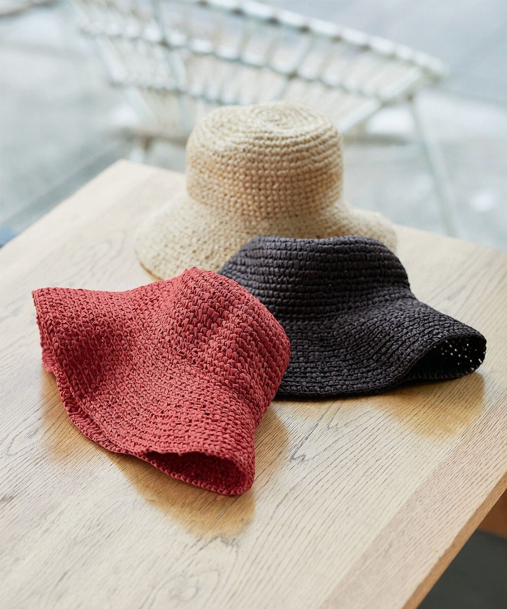 Tiaclasse ペーパーバケットハット 