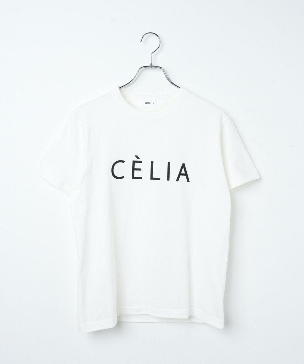 WEGO 【新色追加/手洗い可/綿100%/MLXLサイズ】クルーネックプリントTシャツ 