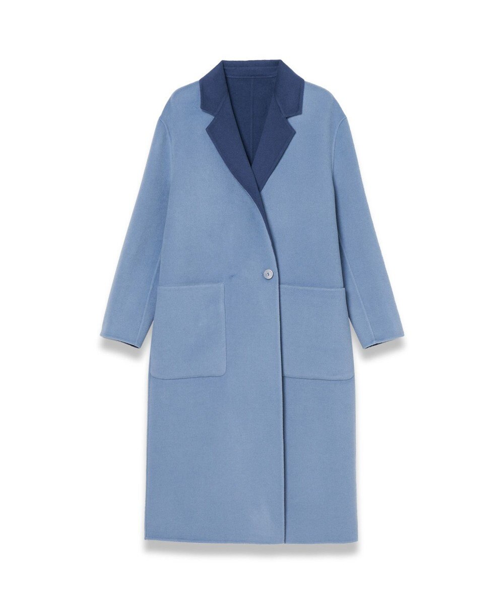 JOSEPH ダブルフェイスリバーシブル　ロングコート 