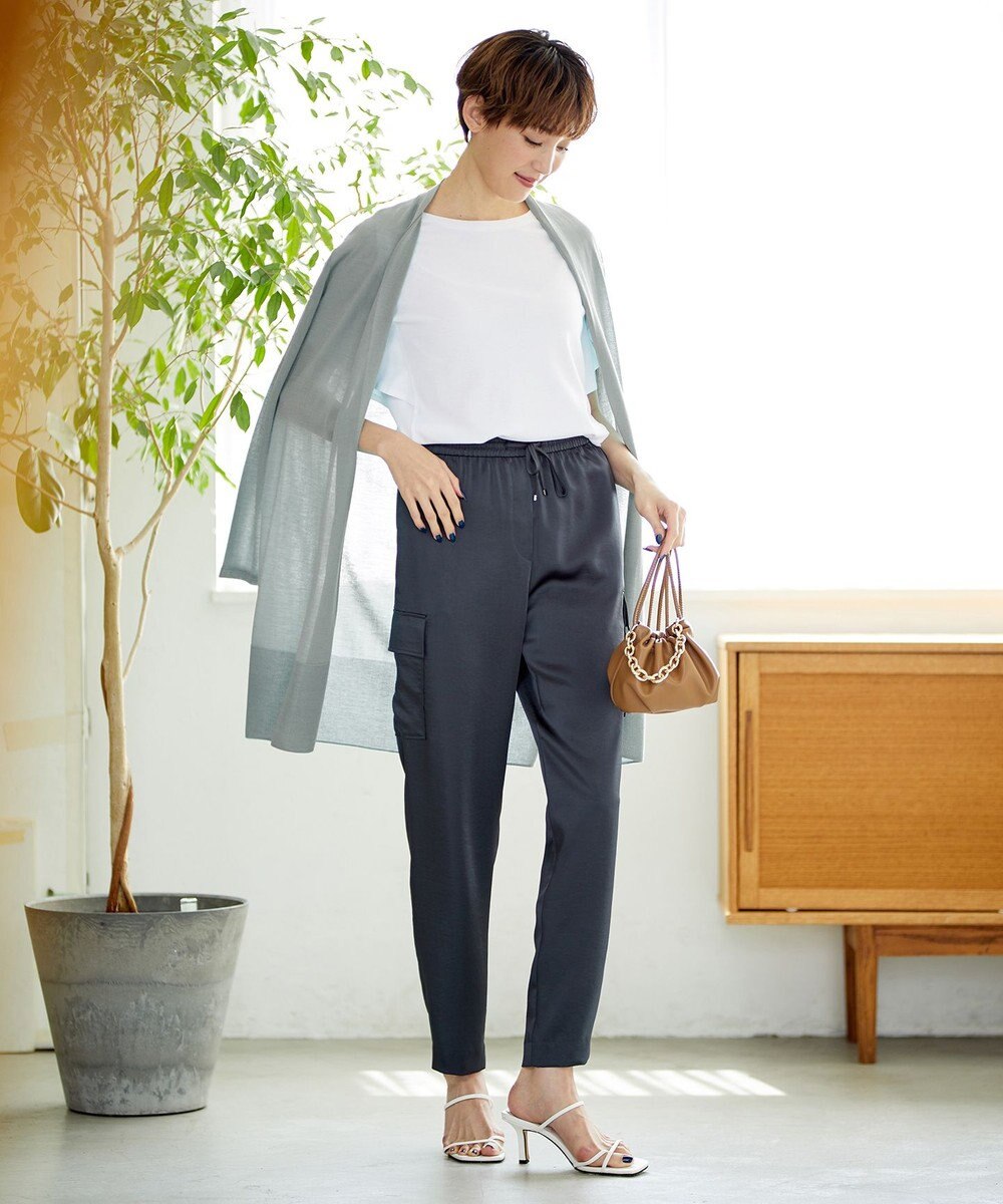 ICB 【WEB限定カラーあり・洗える】Calm カーゴパンツ 