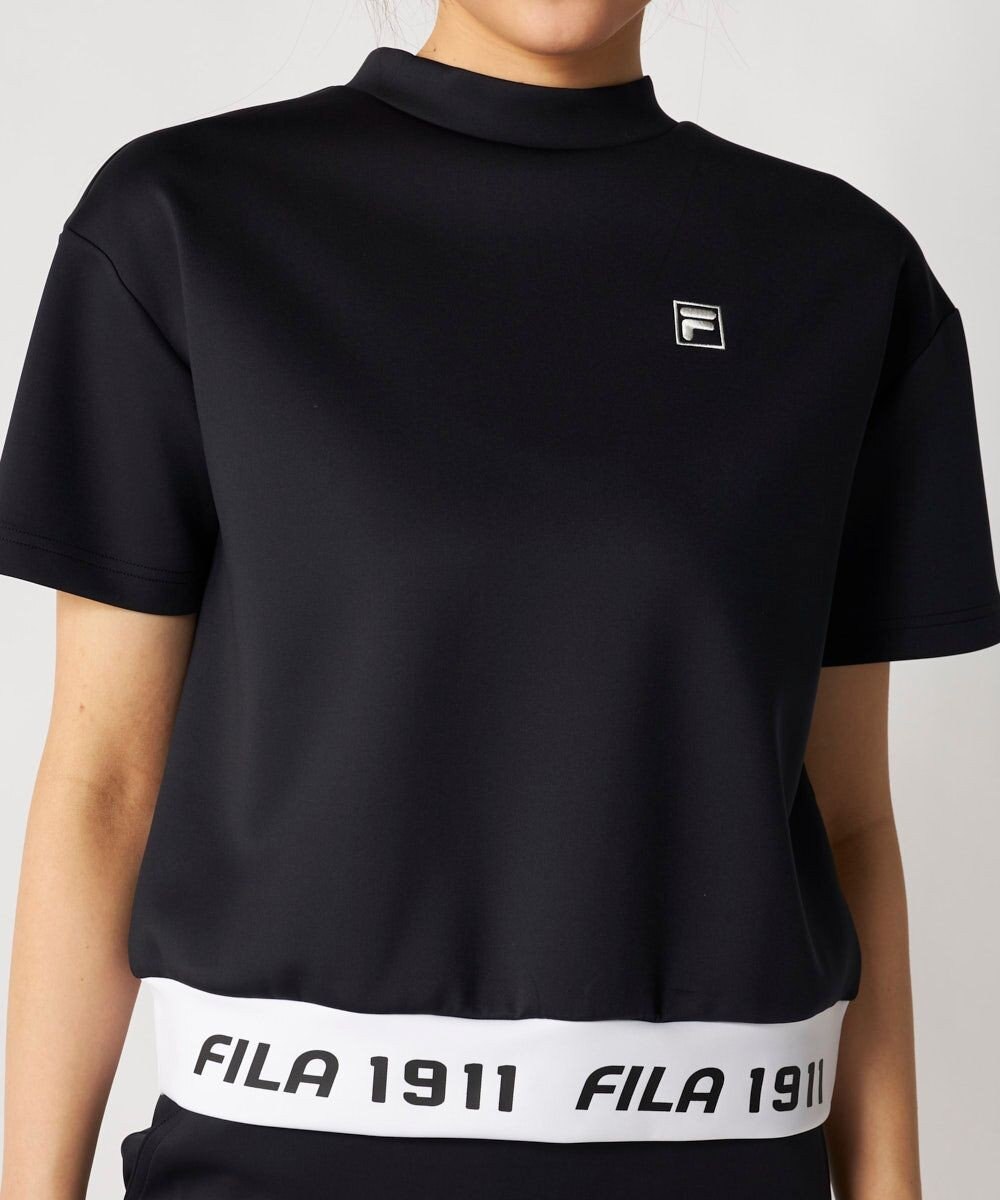 FILA GOLF／marie claire 【FILA GOLF】 ダンボールニットモックシャツ 