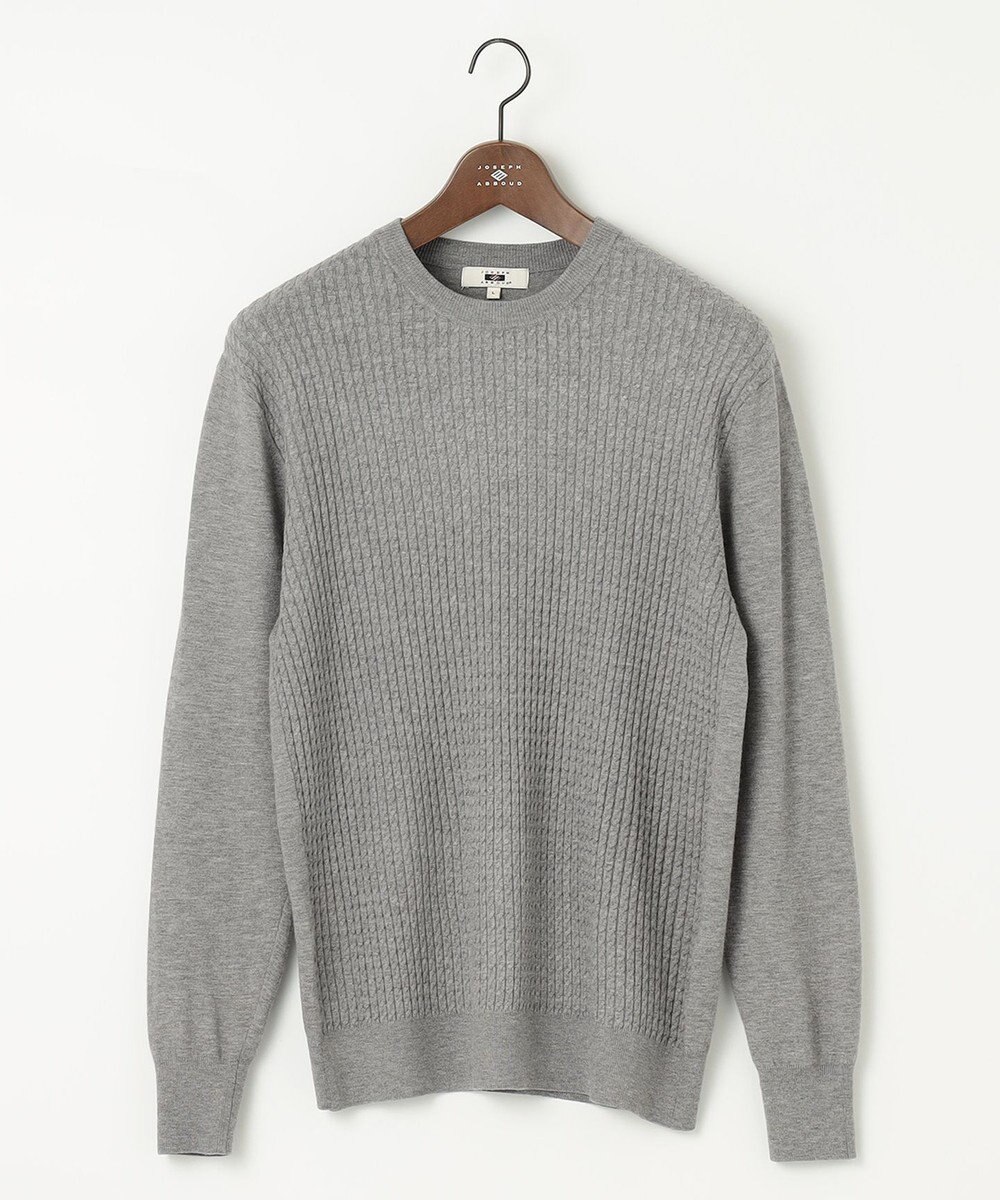 JOSEPH ABBOUD 【新色追加】チクチクしない SNOWYクルーネックニット 