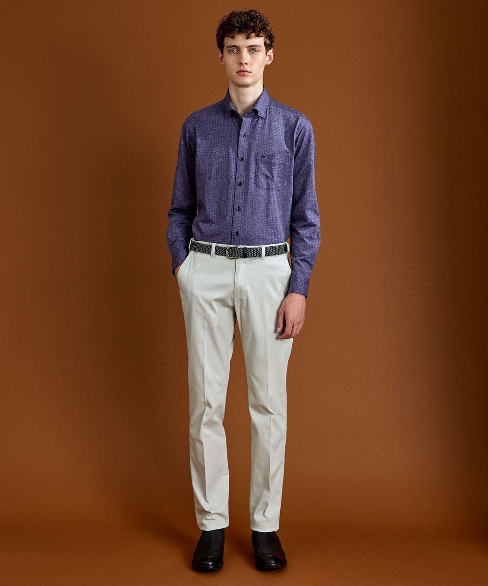 JOSEPH ABBOUD 【人気】ウエストも伸びる！ 定番 オーガニックストレッチパンツ 