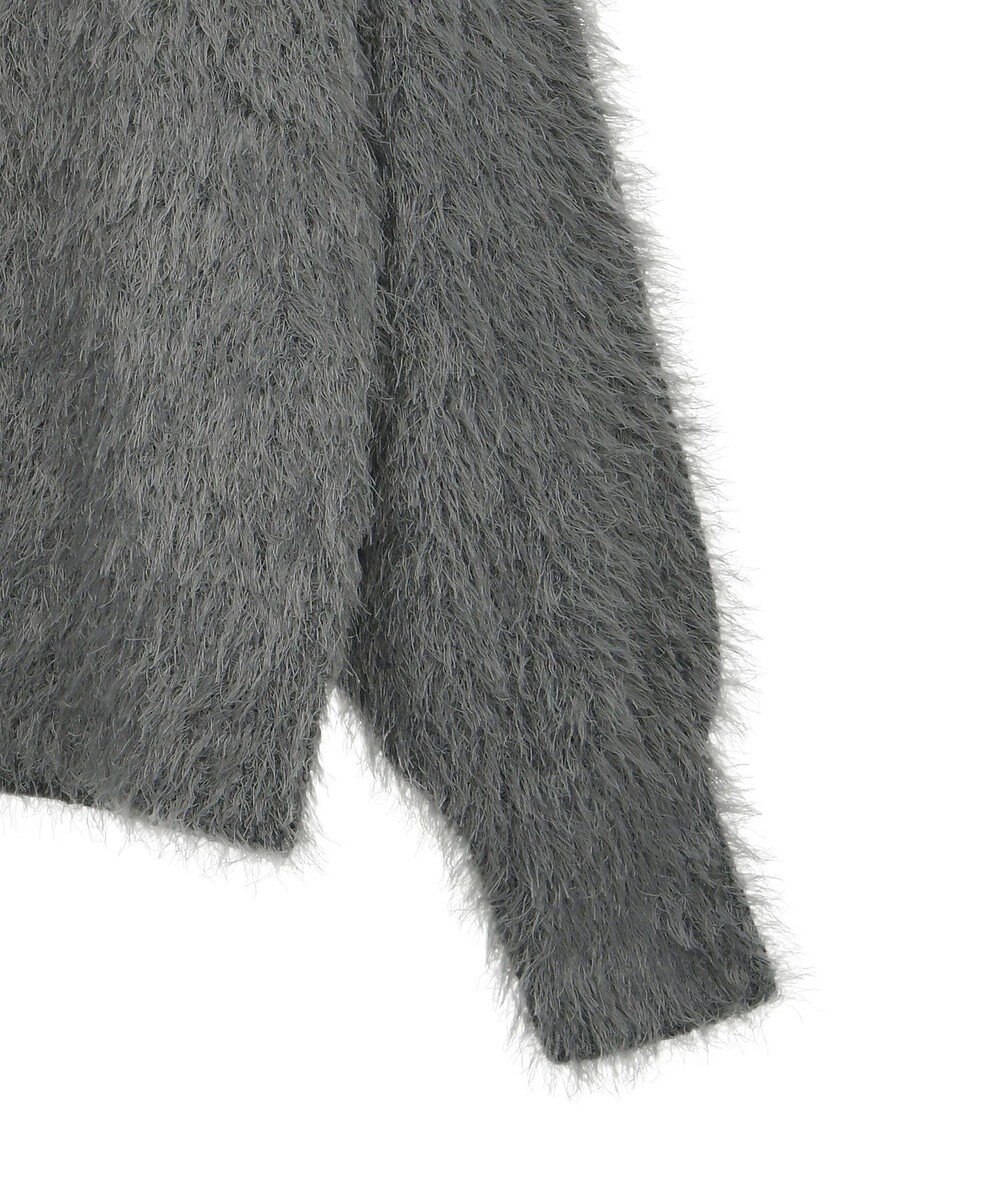 Green Parks シャギーＶネックカーディガン 