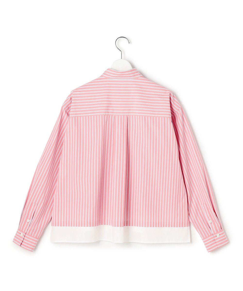 23区 【先行予約】CANCLINI レギュラーカラー ストライプ クロップドシャツ 