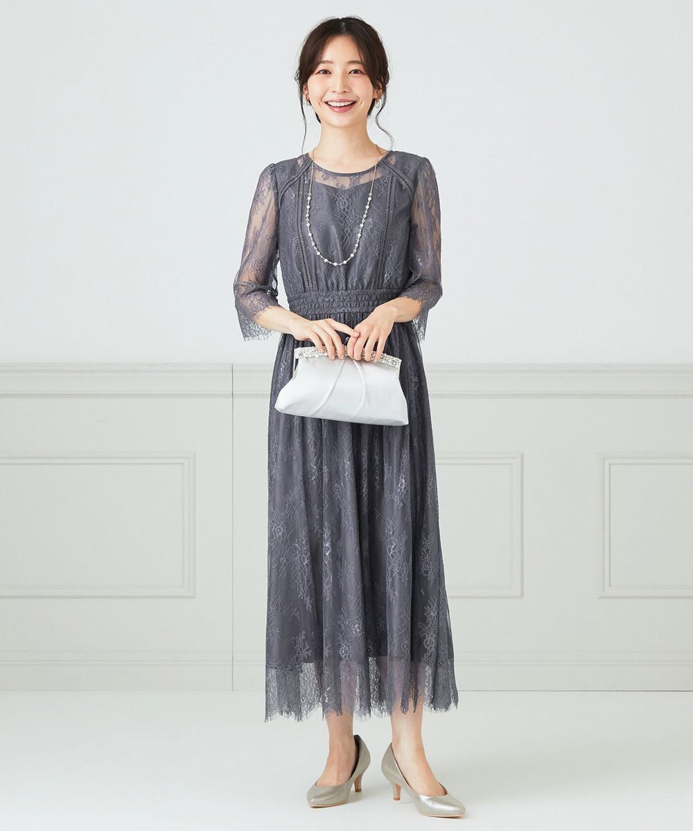 ANY SIS 【2WAY】ジュエル調フレームパーティ バッグ 