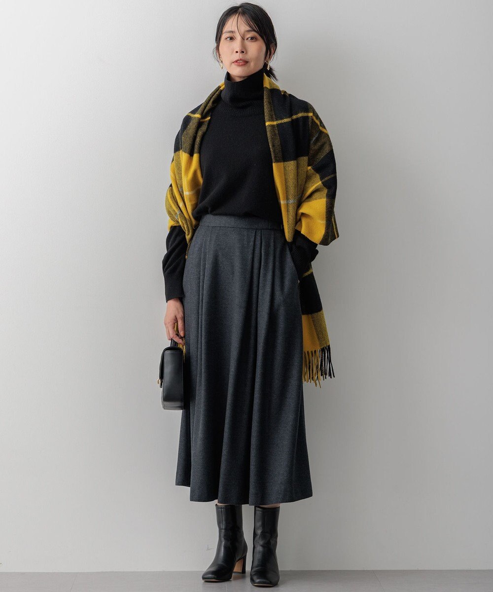 23区 ピュアカシミヤ タートルネック  ニット 