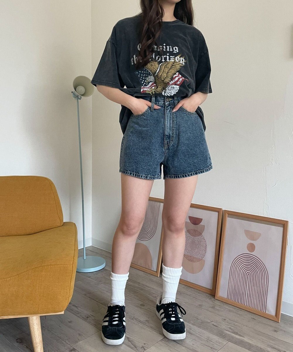 WEGO デニムショートパンツ 