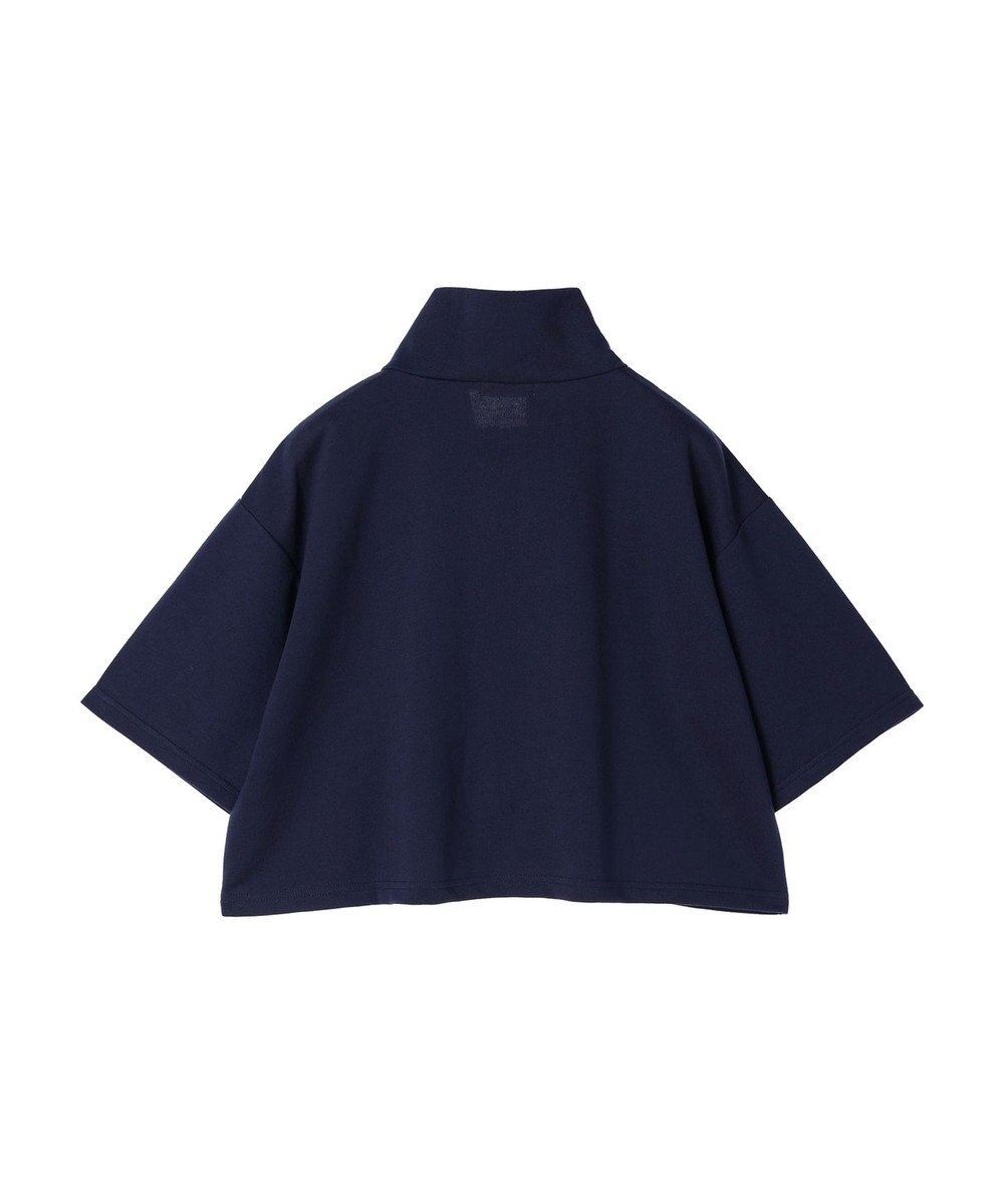 Green Parks ＥＧＯＩＳＴ　ハーフＺｉｐロゴ５分袖プルオーバー 