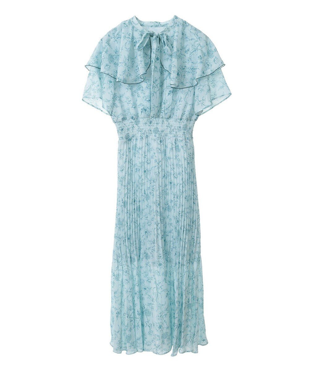 Green Parks ｄａｚｚｌｉｎ　フレンチスリーブ花柄ワンピース 