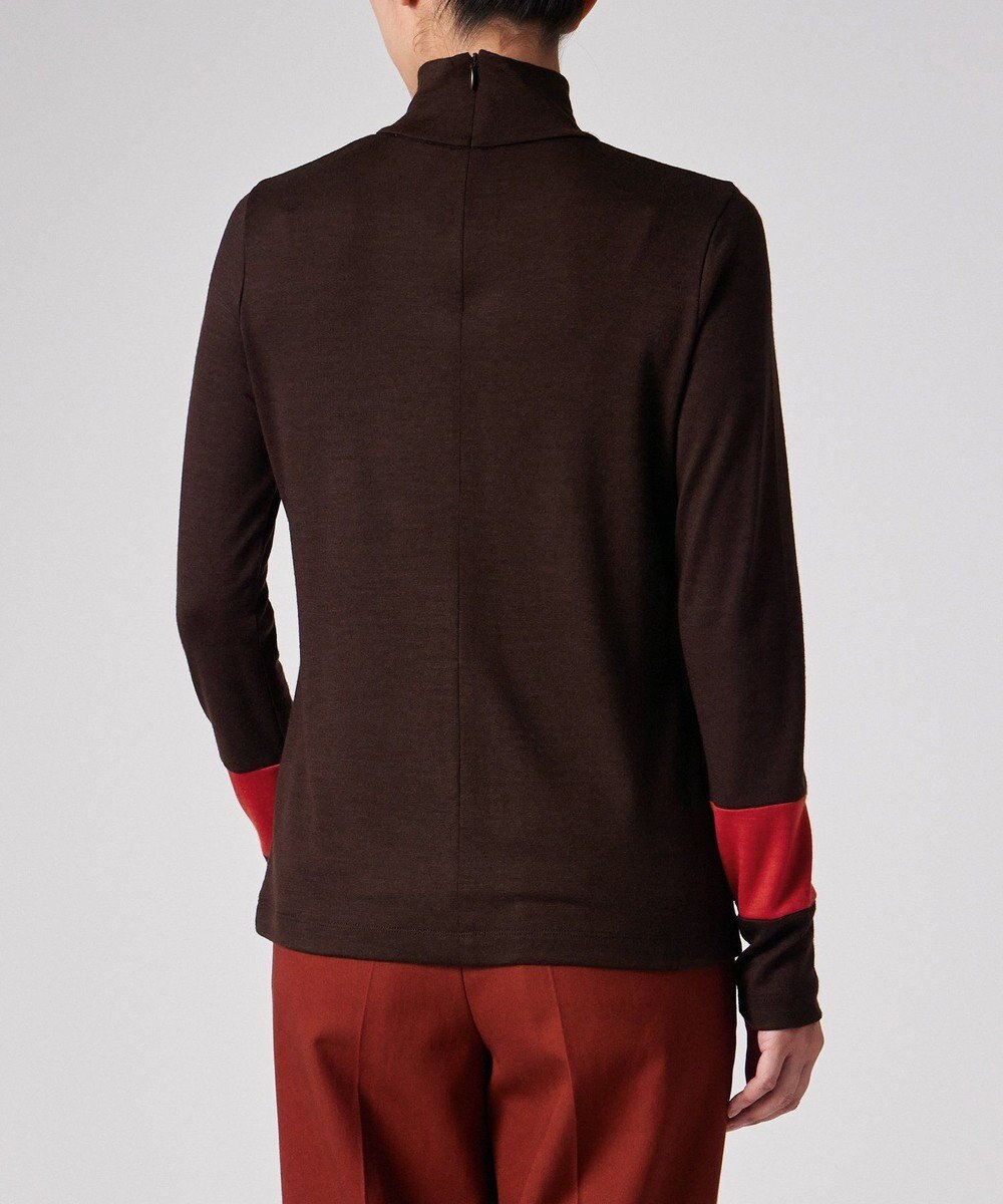 Paul Smith コントラストカラー ハイネック カットソー 