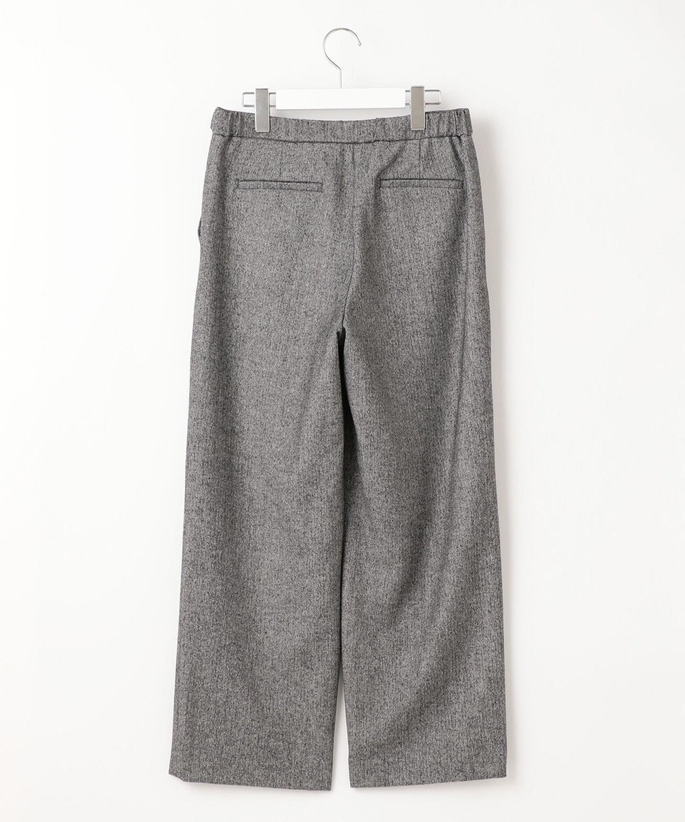 J.PRESS LADIES クラシカルツイード＆ヘリンボン セミワイド パンツ 