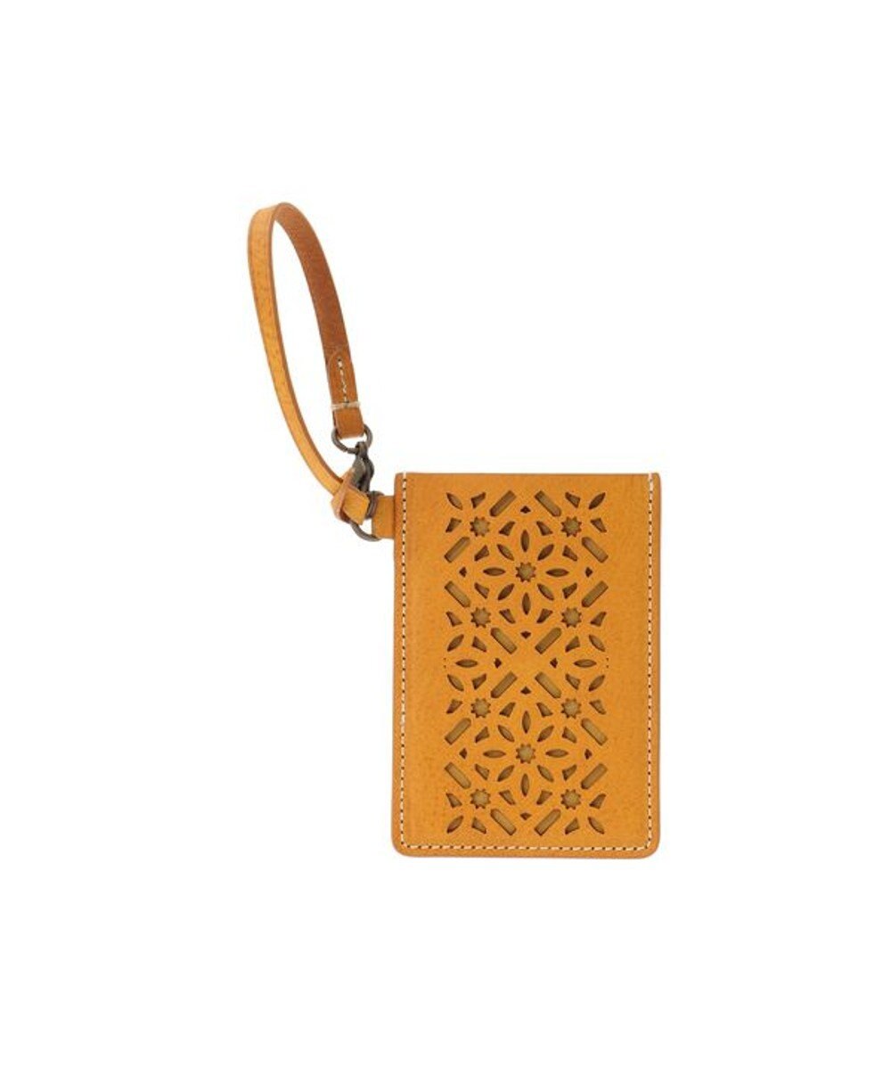 genten ダイヤカットワーク　パスケース 