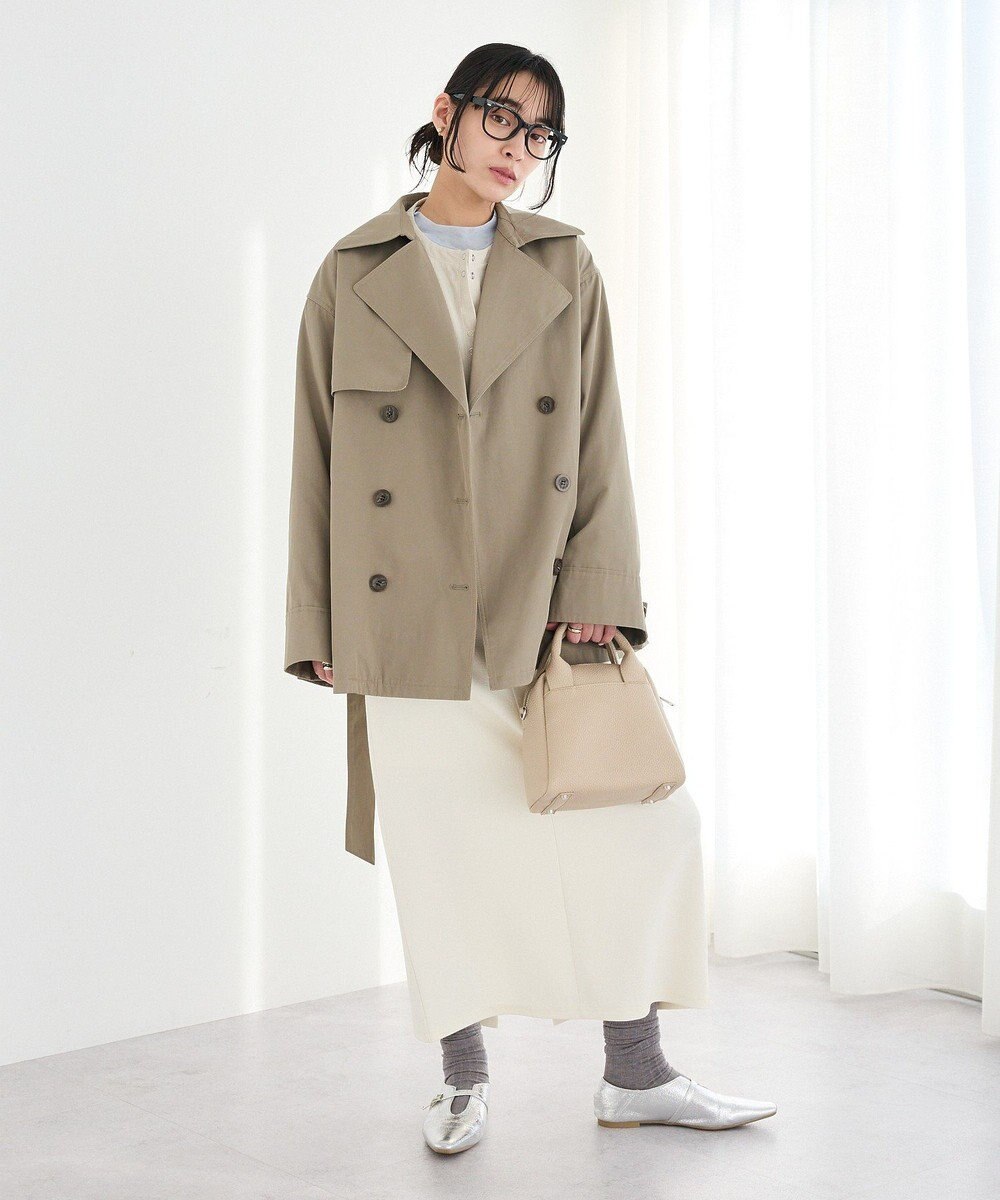 CRAFT STANDARD BOUTIQUE フクレジャカードIラインスカート 