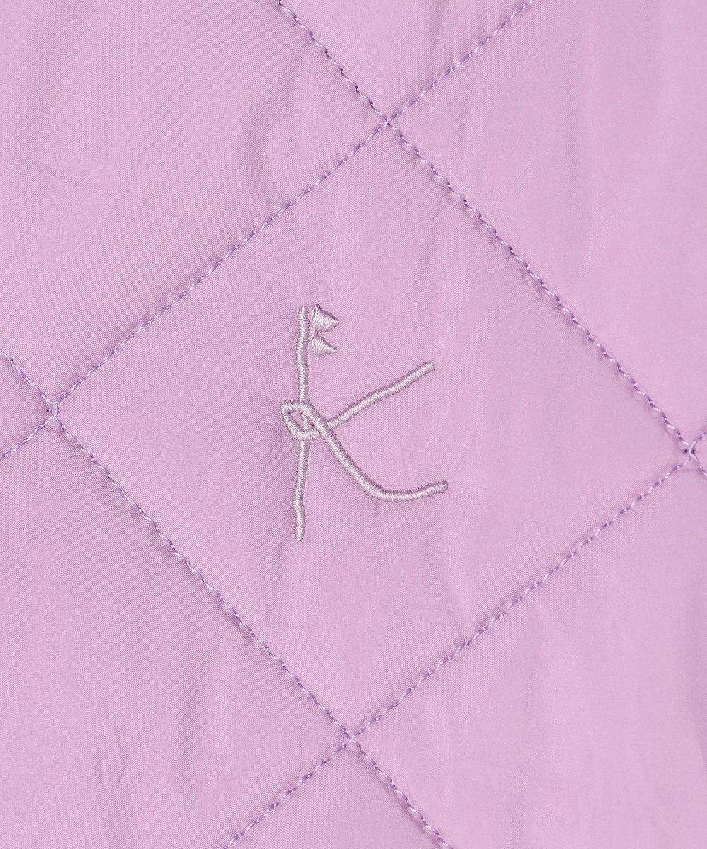 組曲 KIDS 【150-170㎝】マフラー付き中綿キルト アウター 