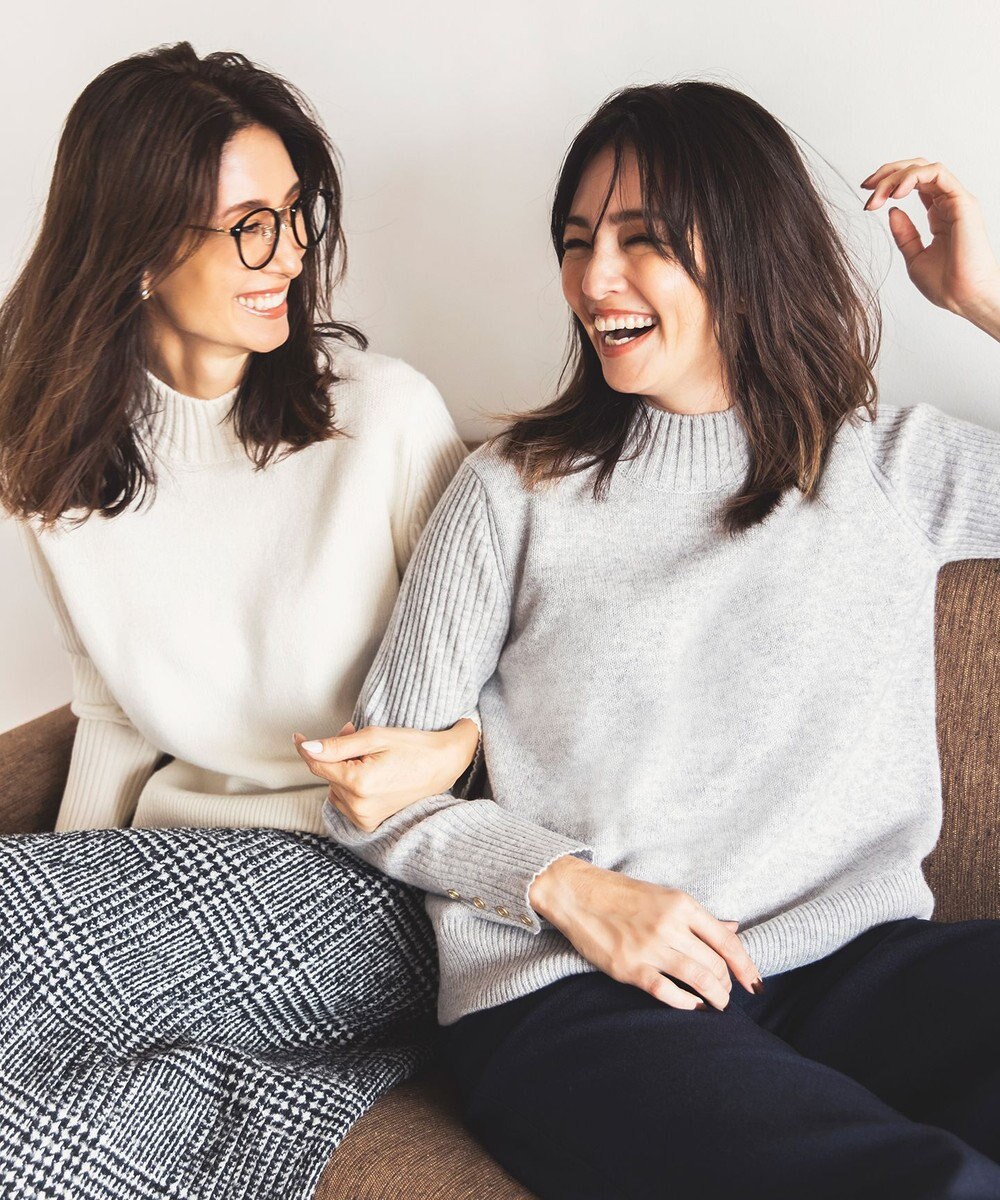 J.PRESS LADIES 【WEB限定】リバーシブルパール イヤリング 